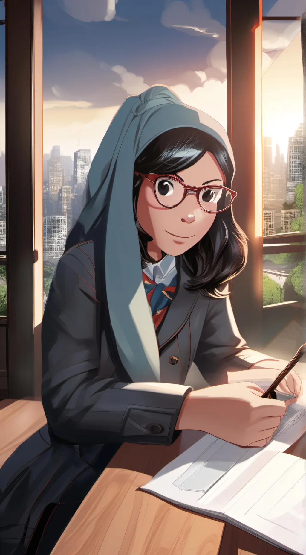 ai character: Florence/flo background