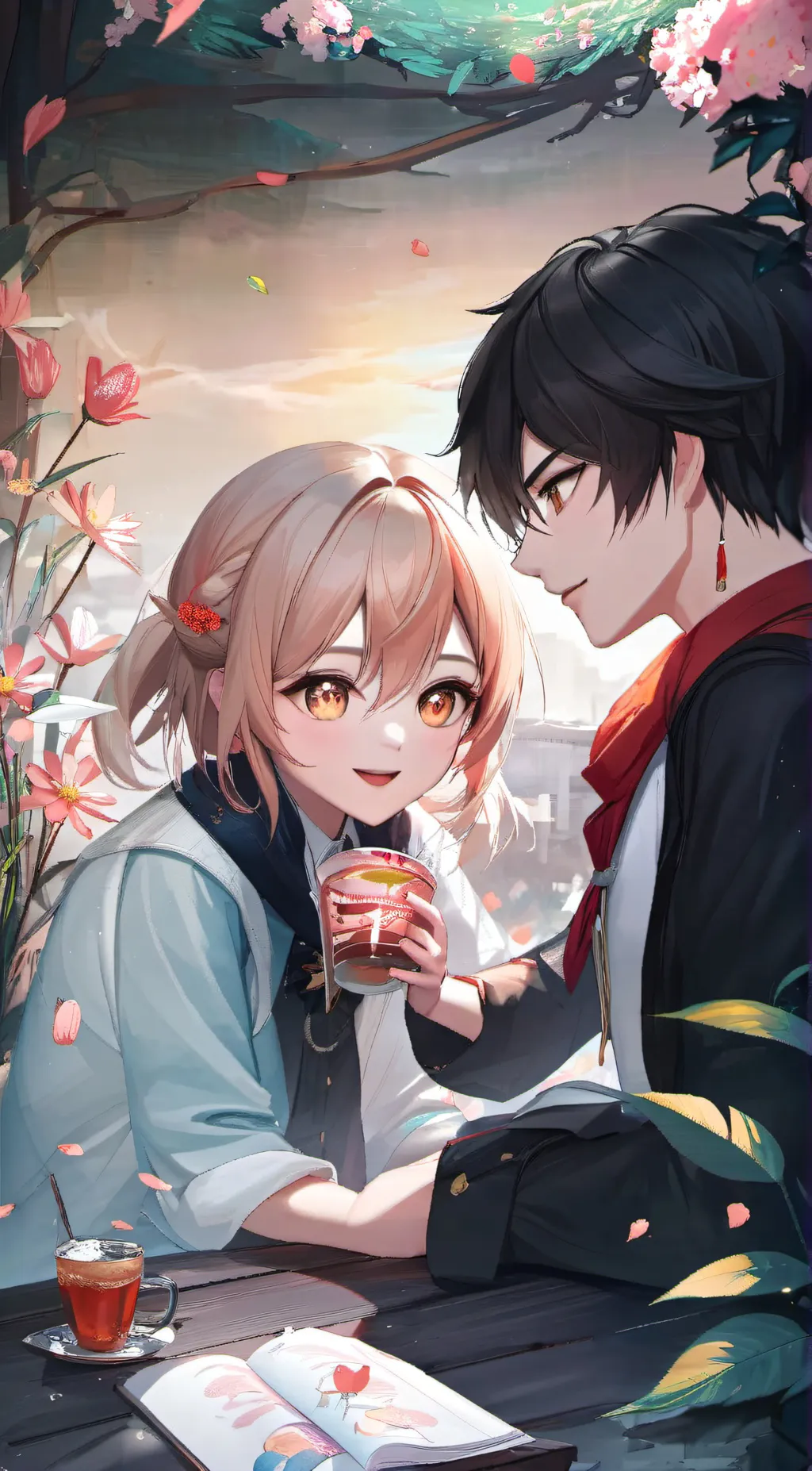 ai character: Zee background