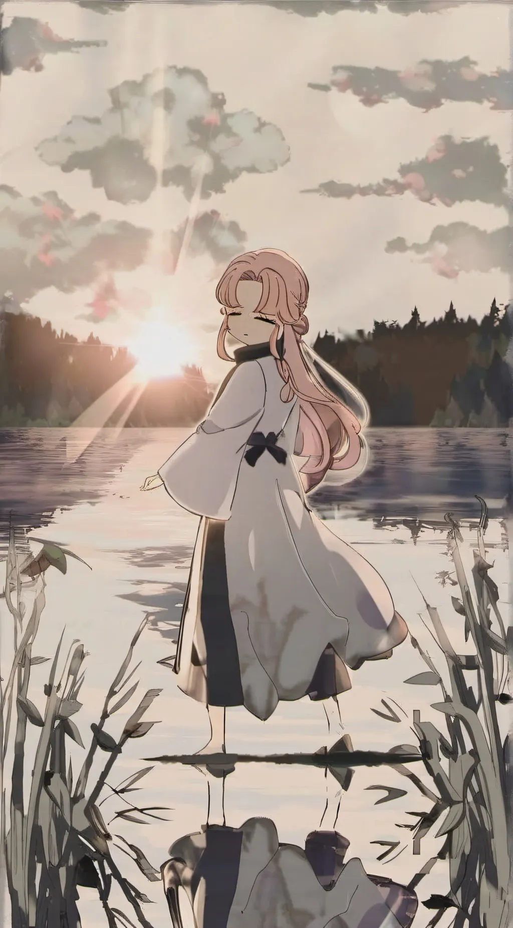 ai character: Aria background