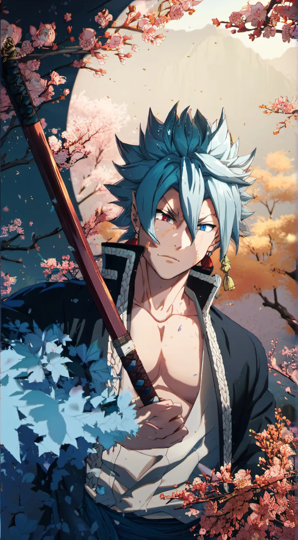 ai character: tanijro background