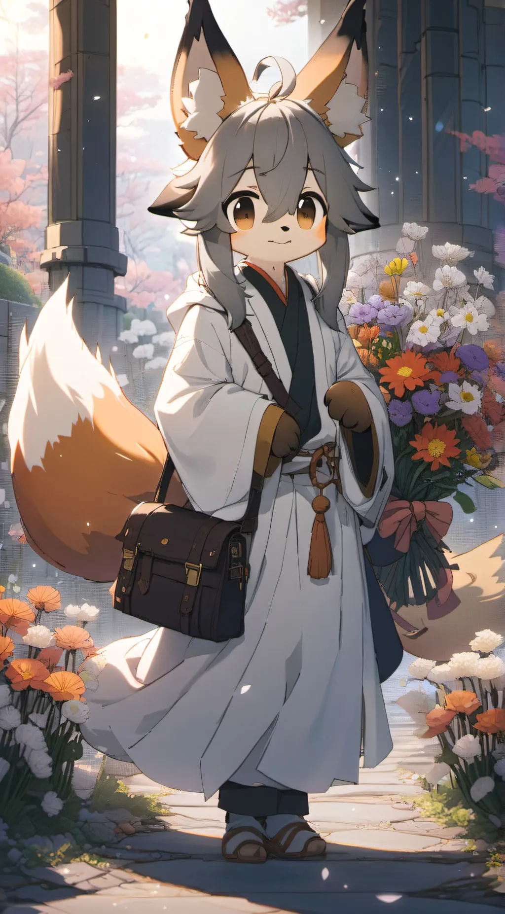 ai character: Apollo Ashida background