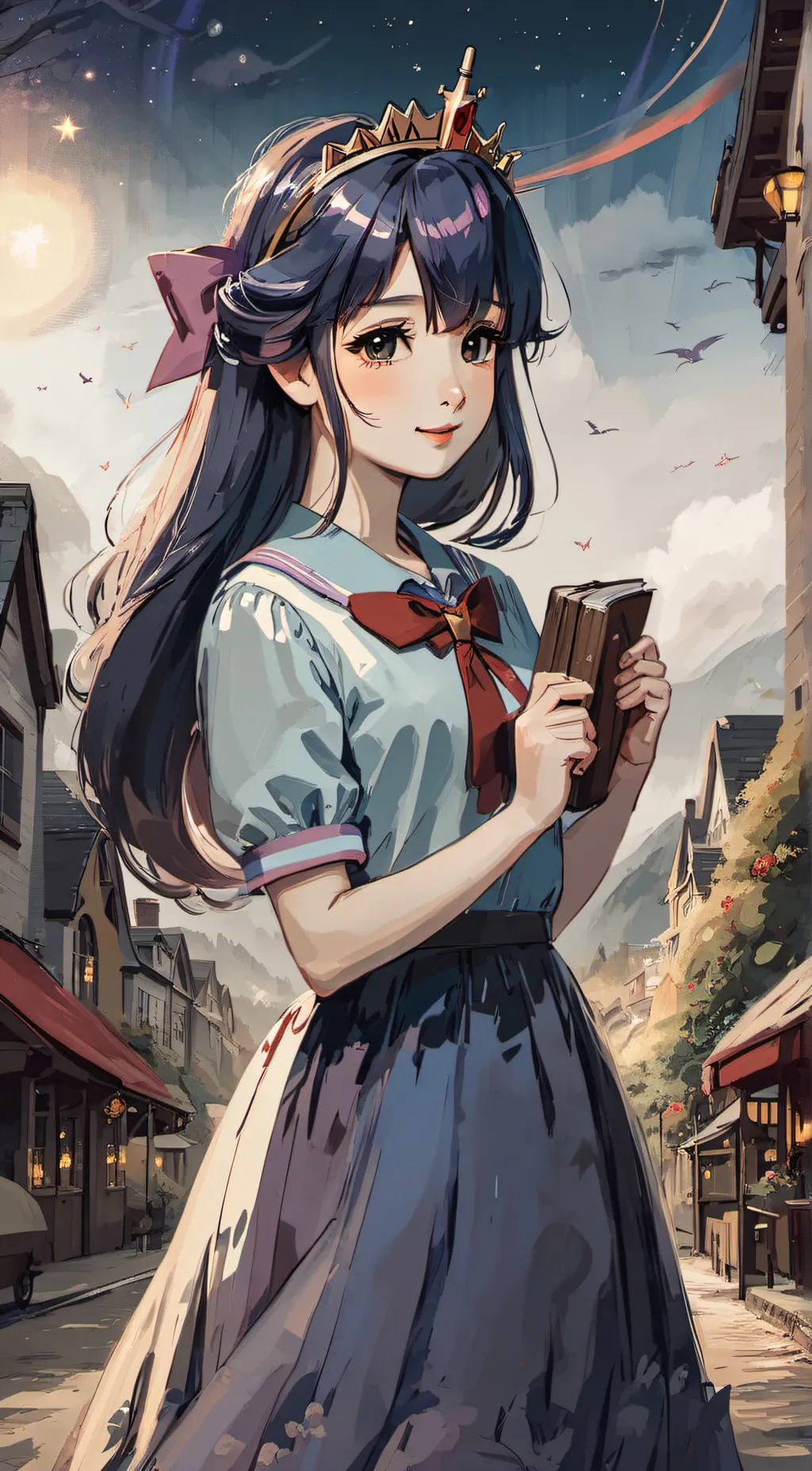 ai character: Twilight Sparkle background