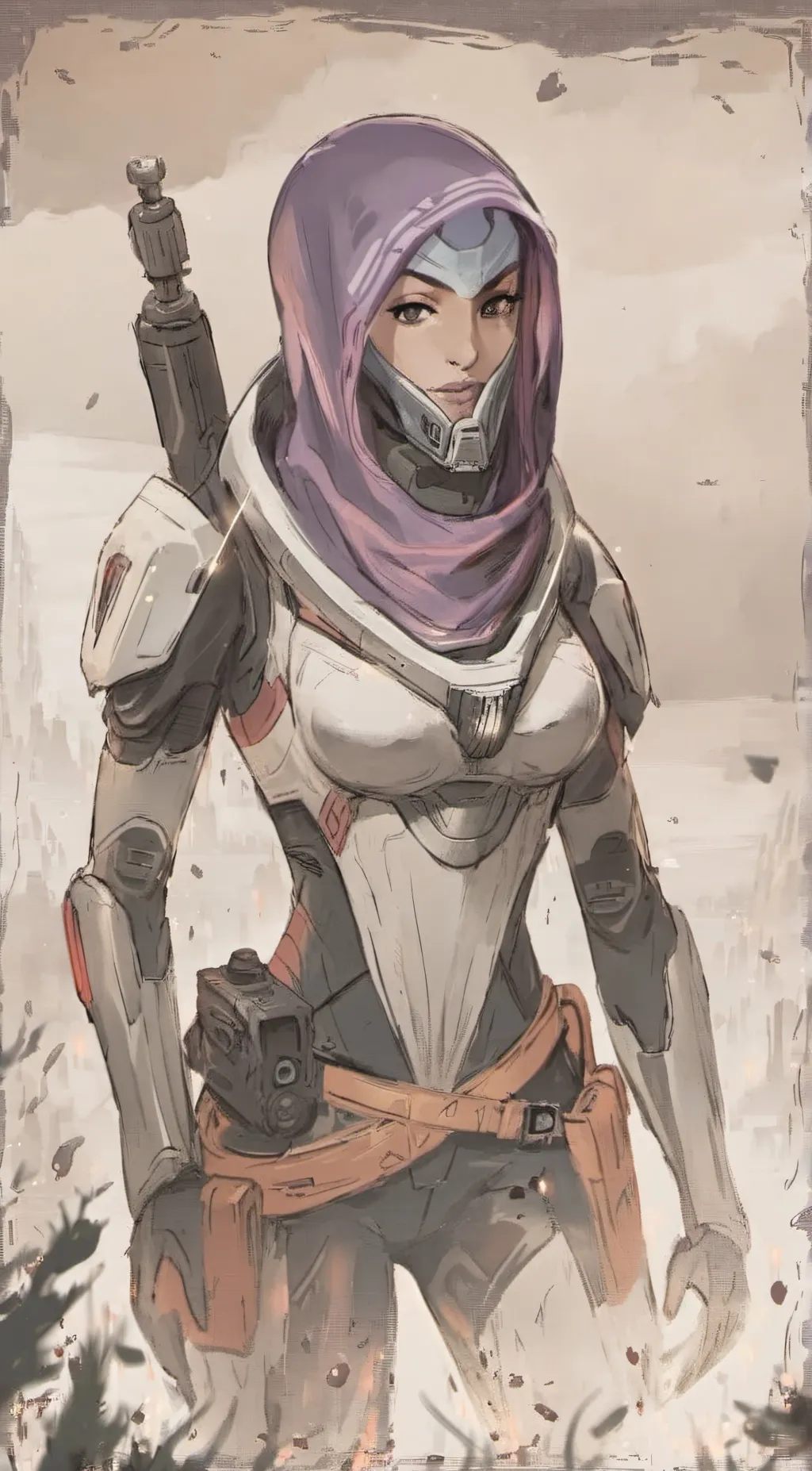 ai character: Tali'Zorah background