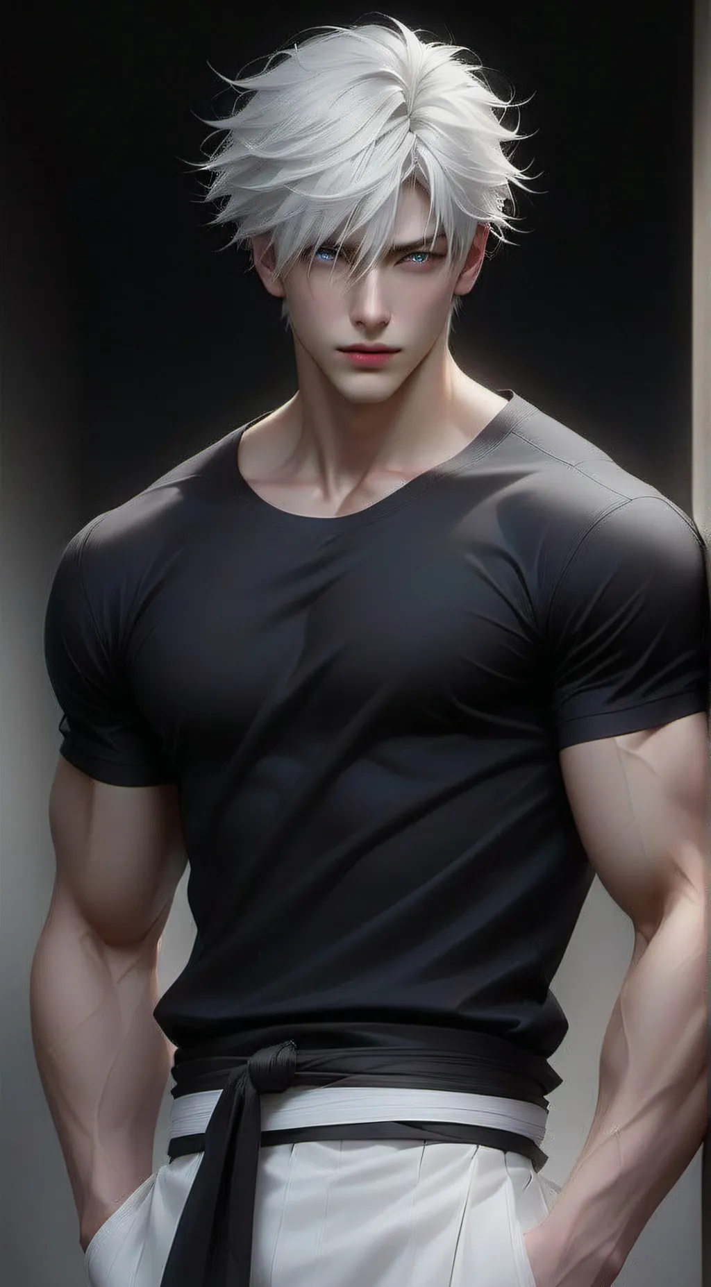 ai character: Satoru Gojo  background