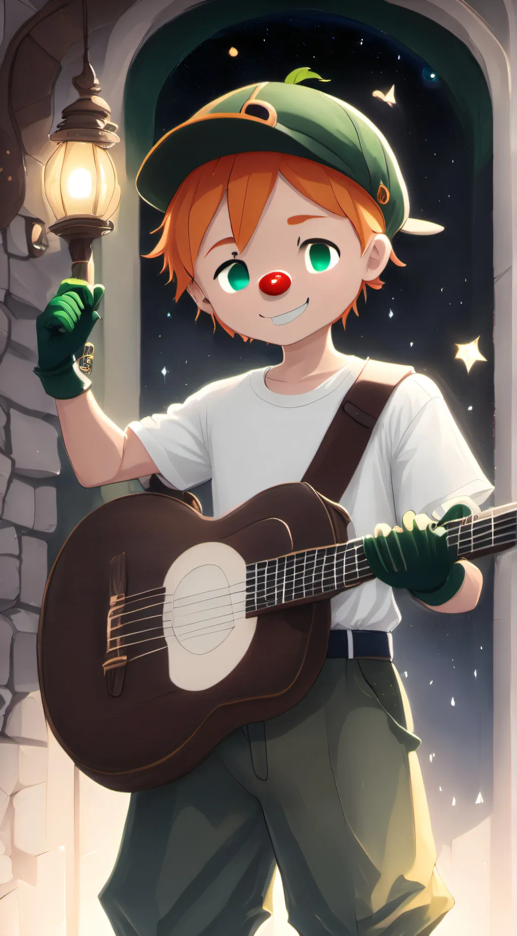 ai character: Little riff background