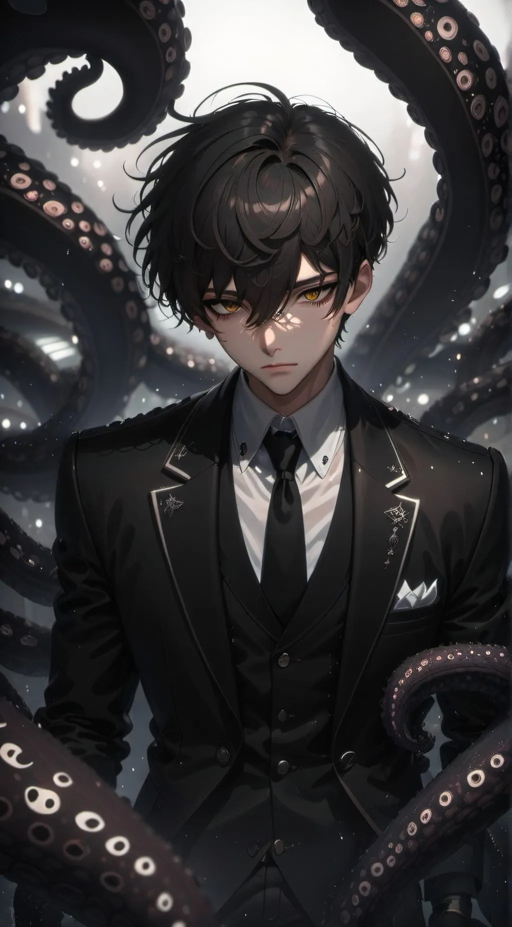ai character: Arnav the glutton  background