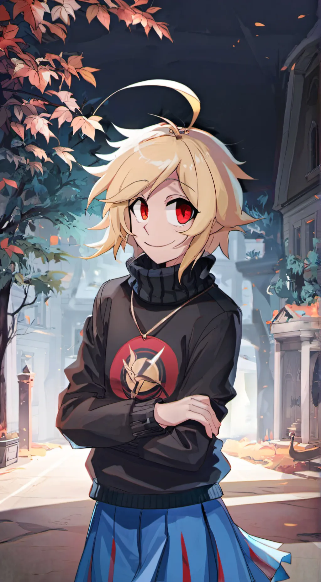 ai character: Notty background
