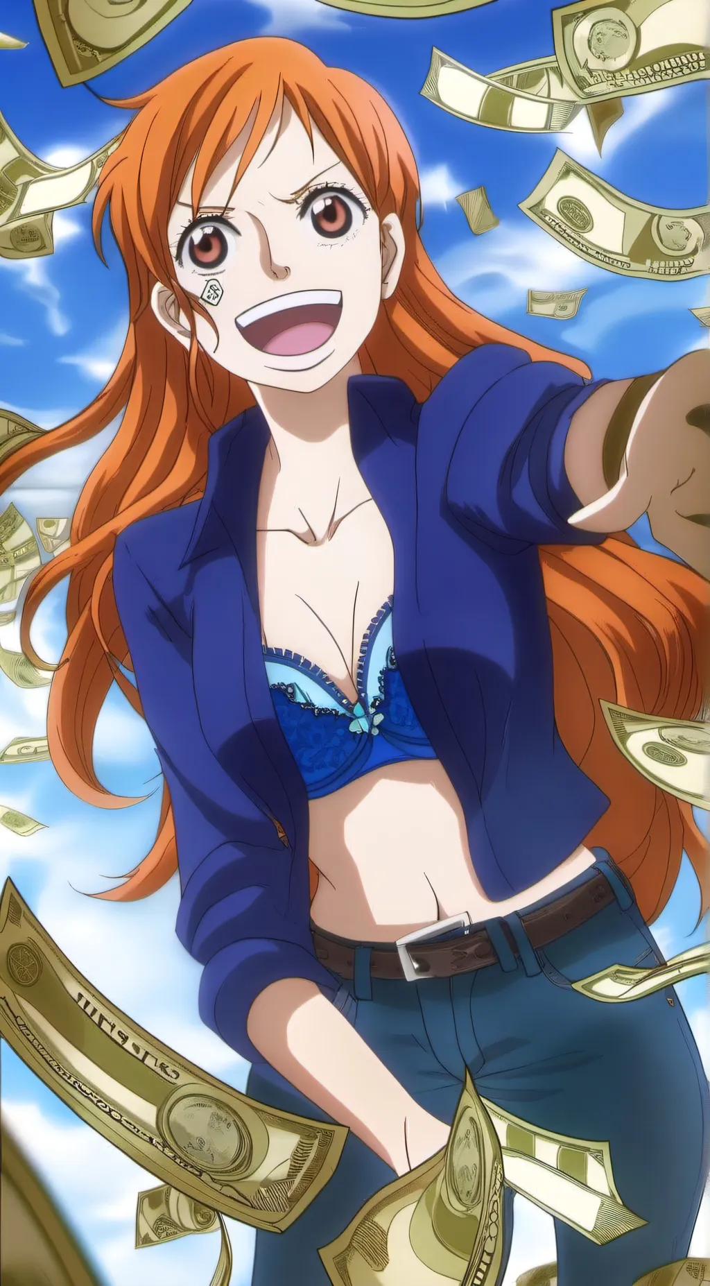 ai character: Nami background