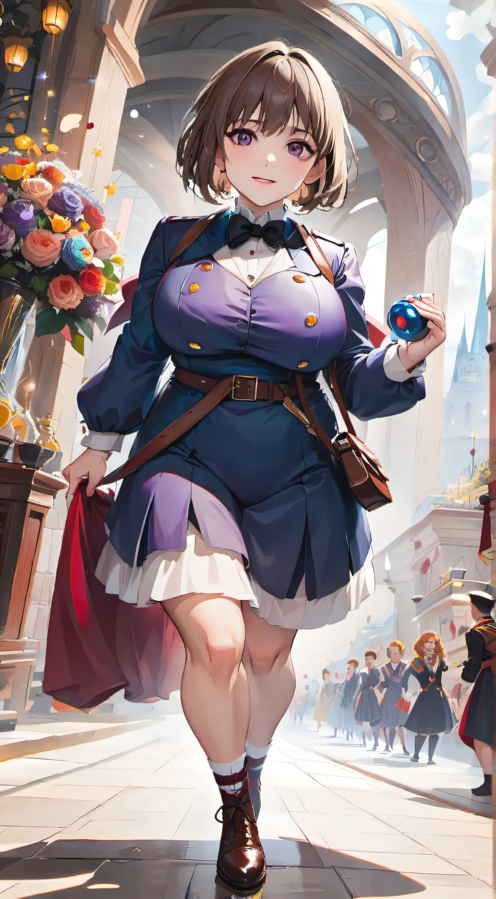 ai character: Violet Beauregarde background