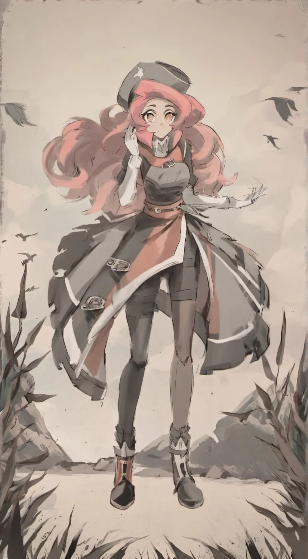 ai character: Vivian background