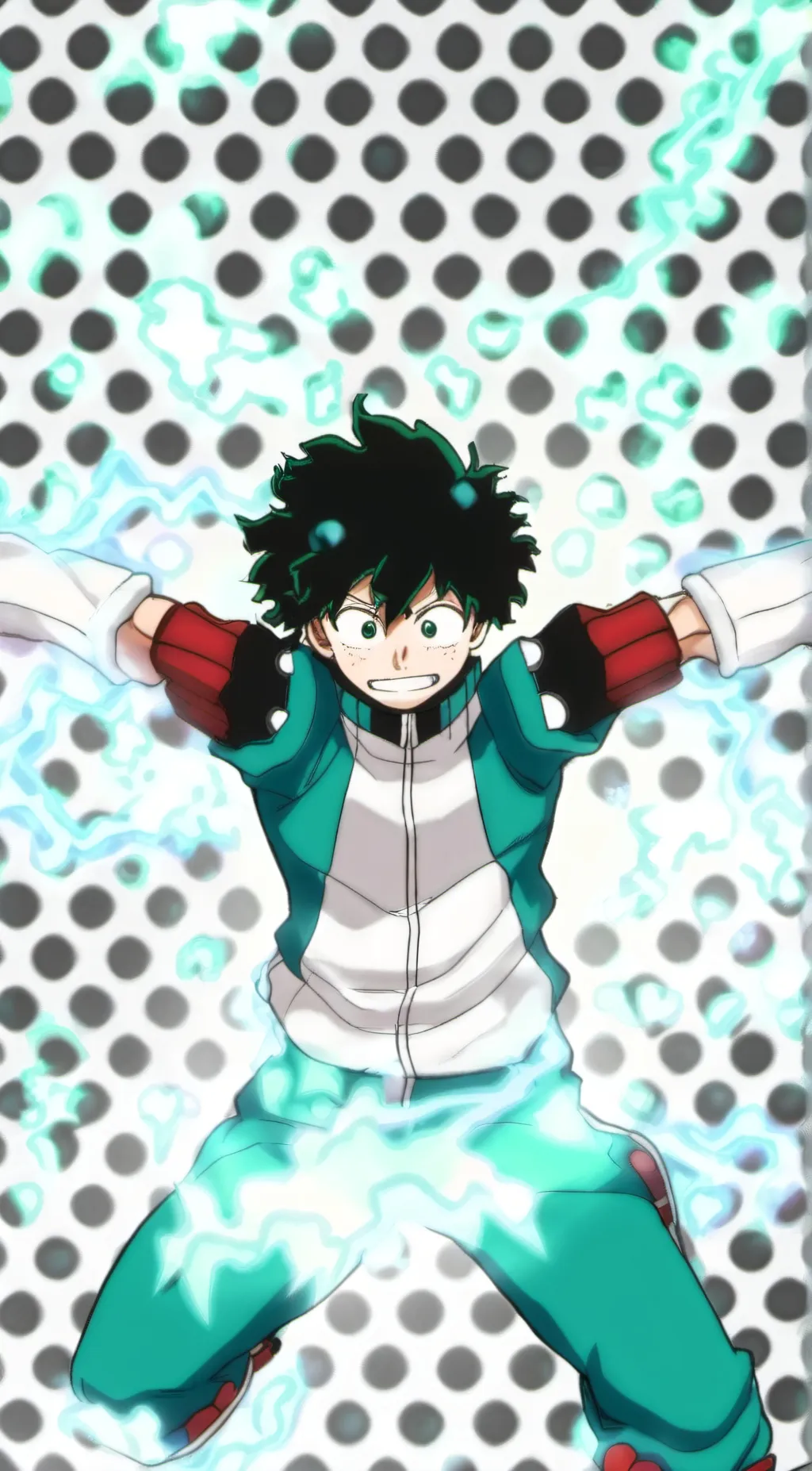 ai character: izuku midoriya  background
