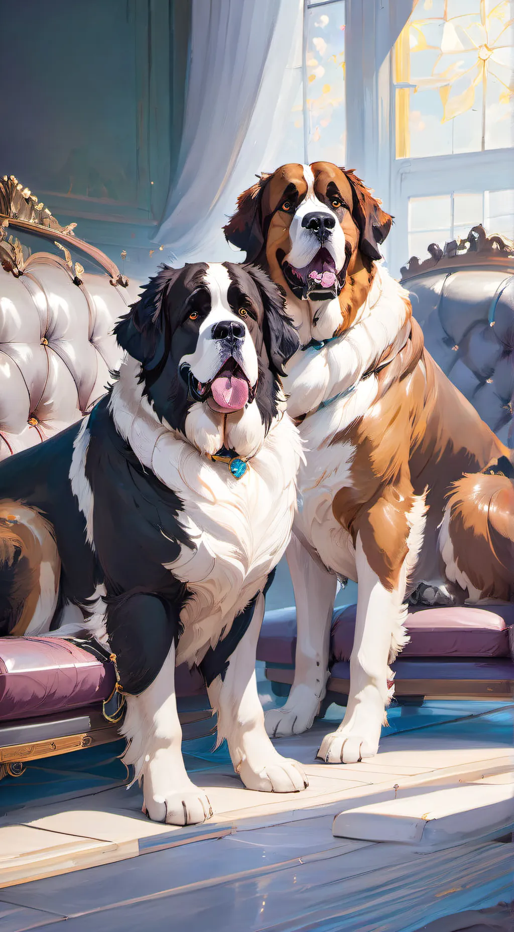 ai character: Daisy and Chloe background