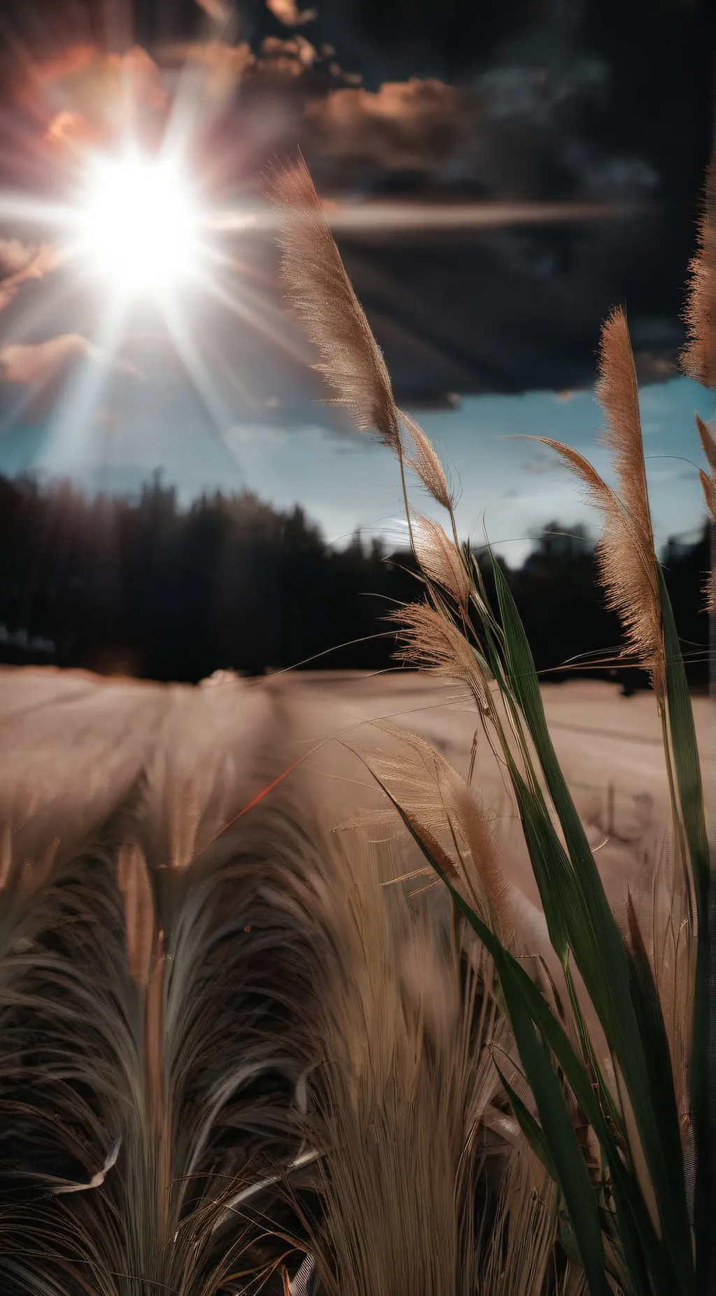 ai character: Grass background
