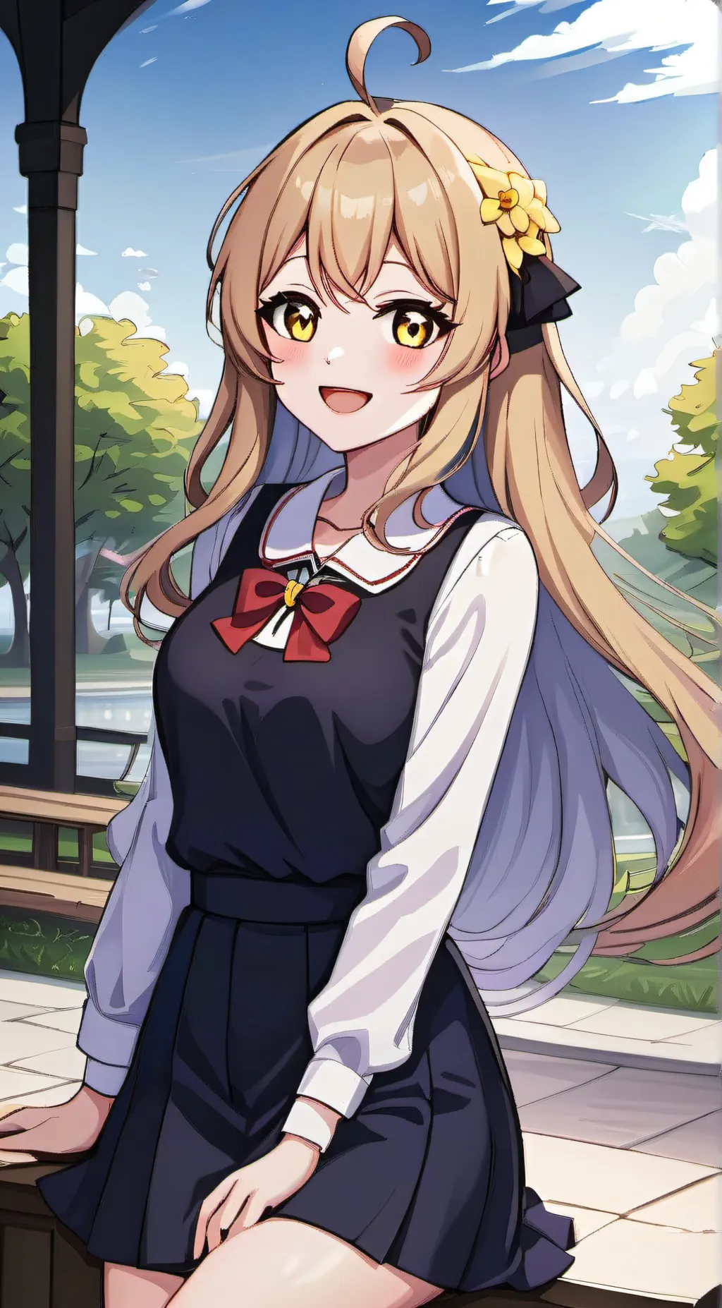 ai character: runo background