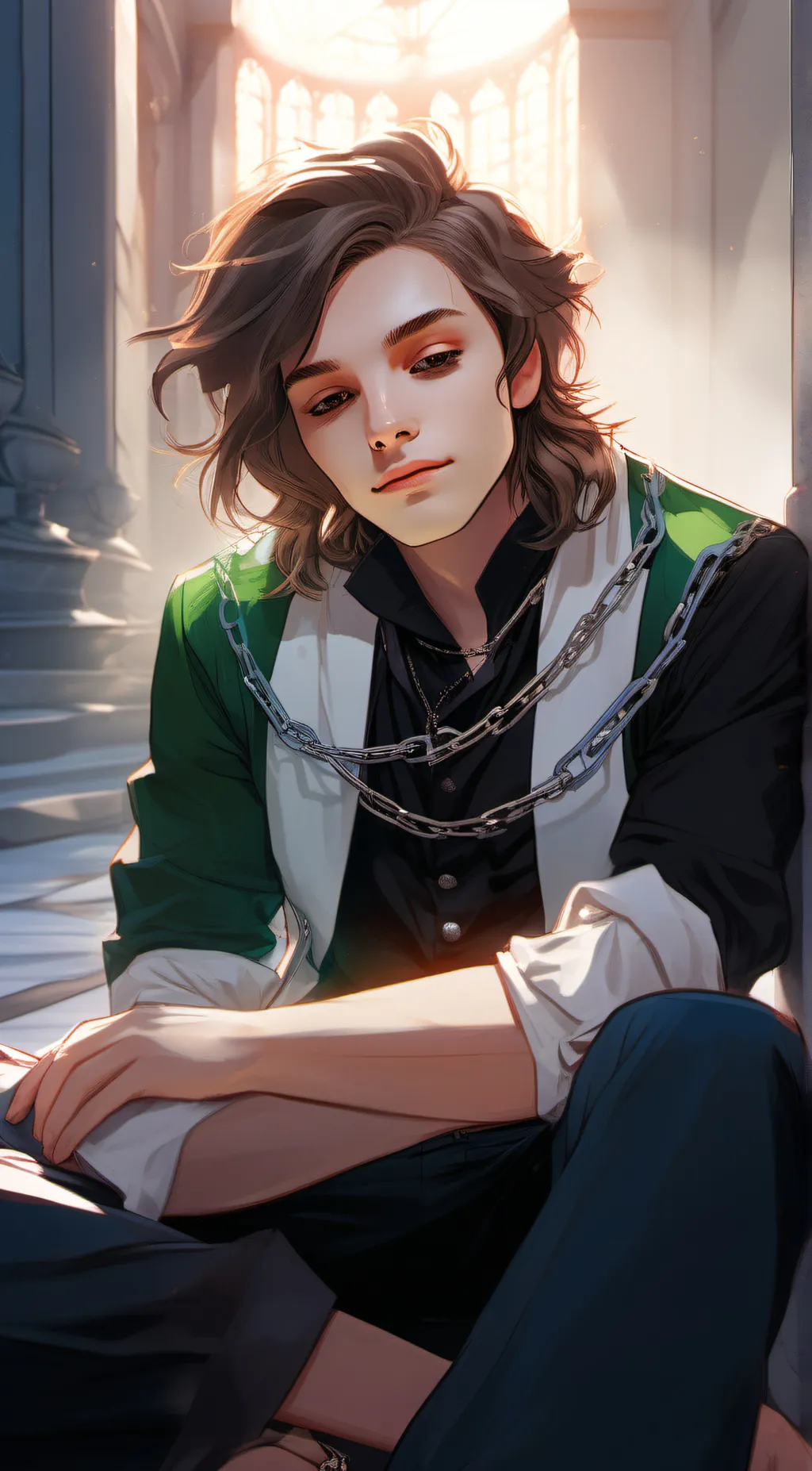 ai character: alex background