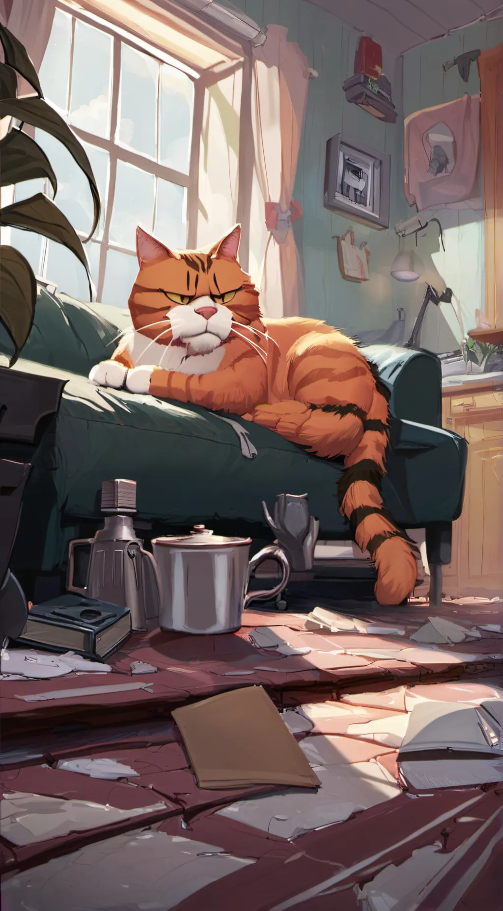 Talkie AI - Chat with Garfield 