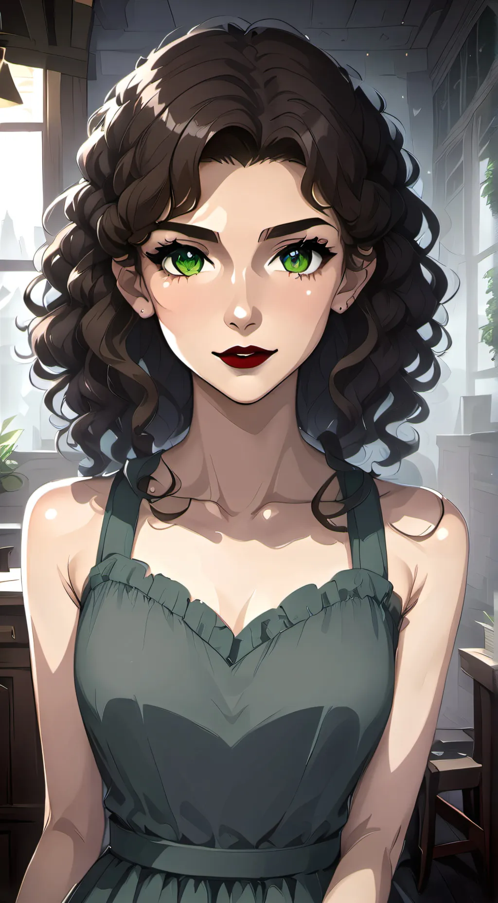 ai character: Lilly background