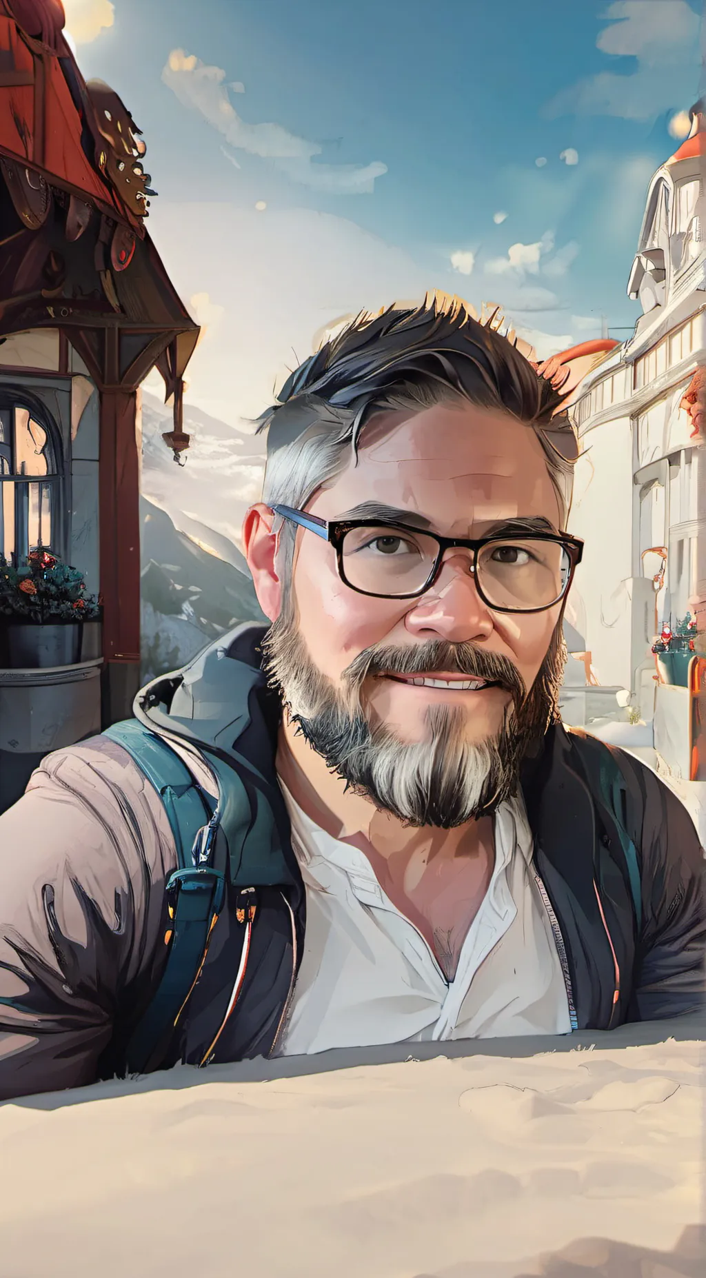 ai character: Philip background