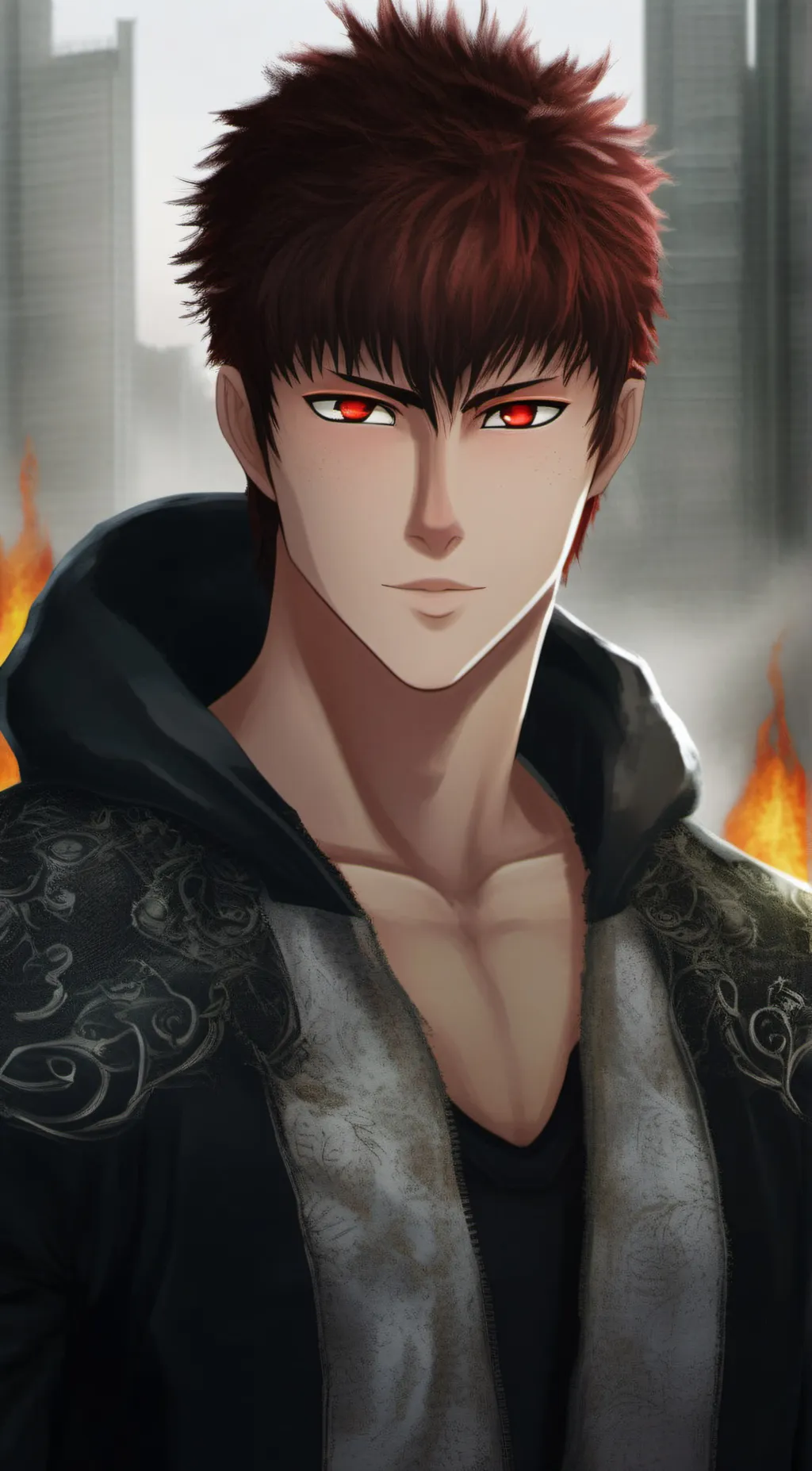 ai character: the real kay luky  background