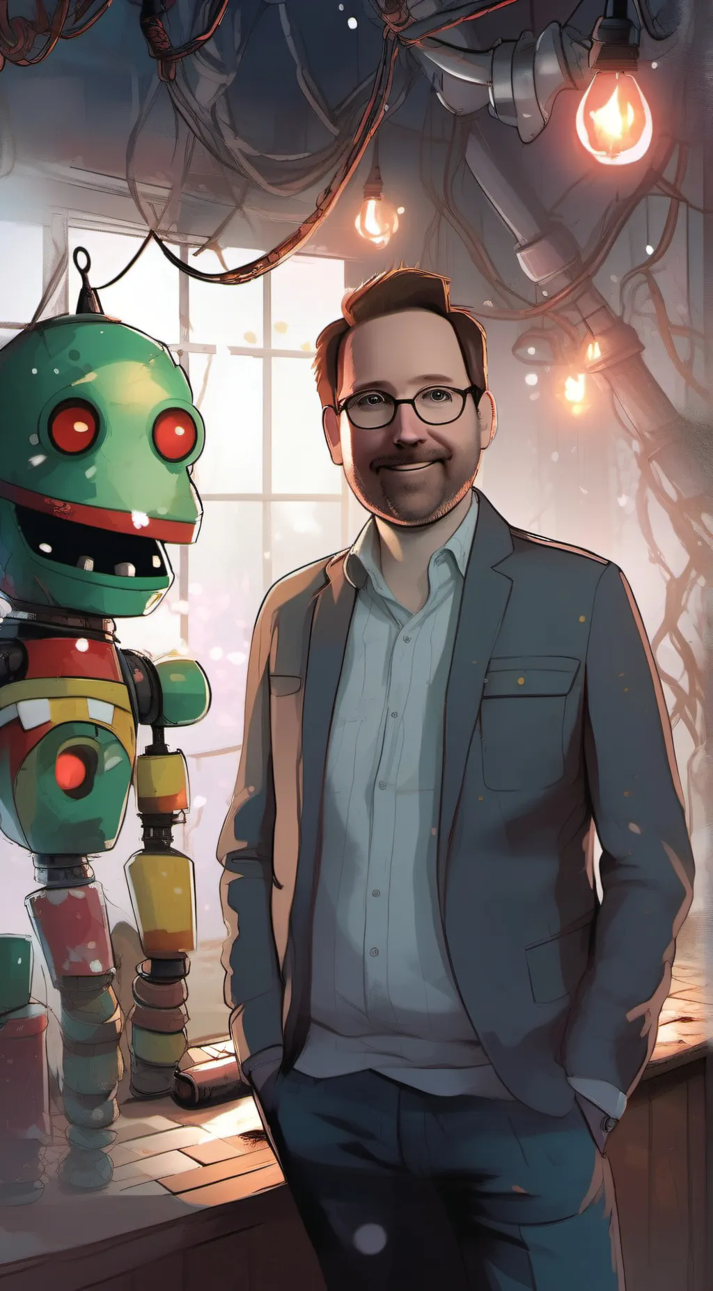 ai character: scott background