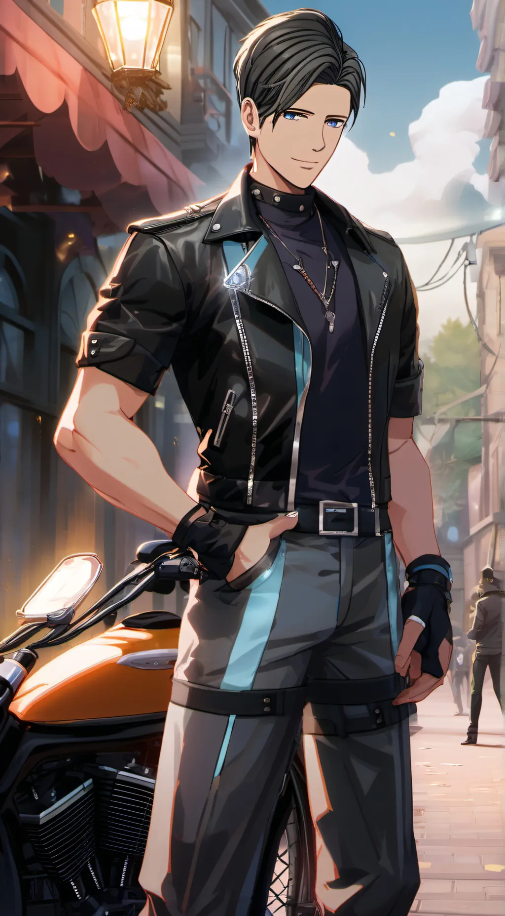 ai character: Chance Valentine background