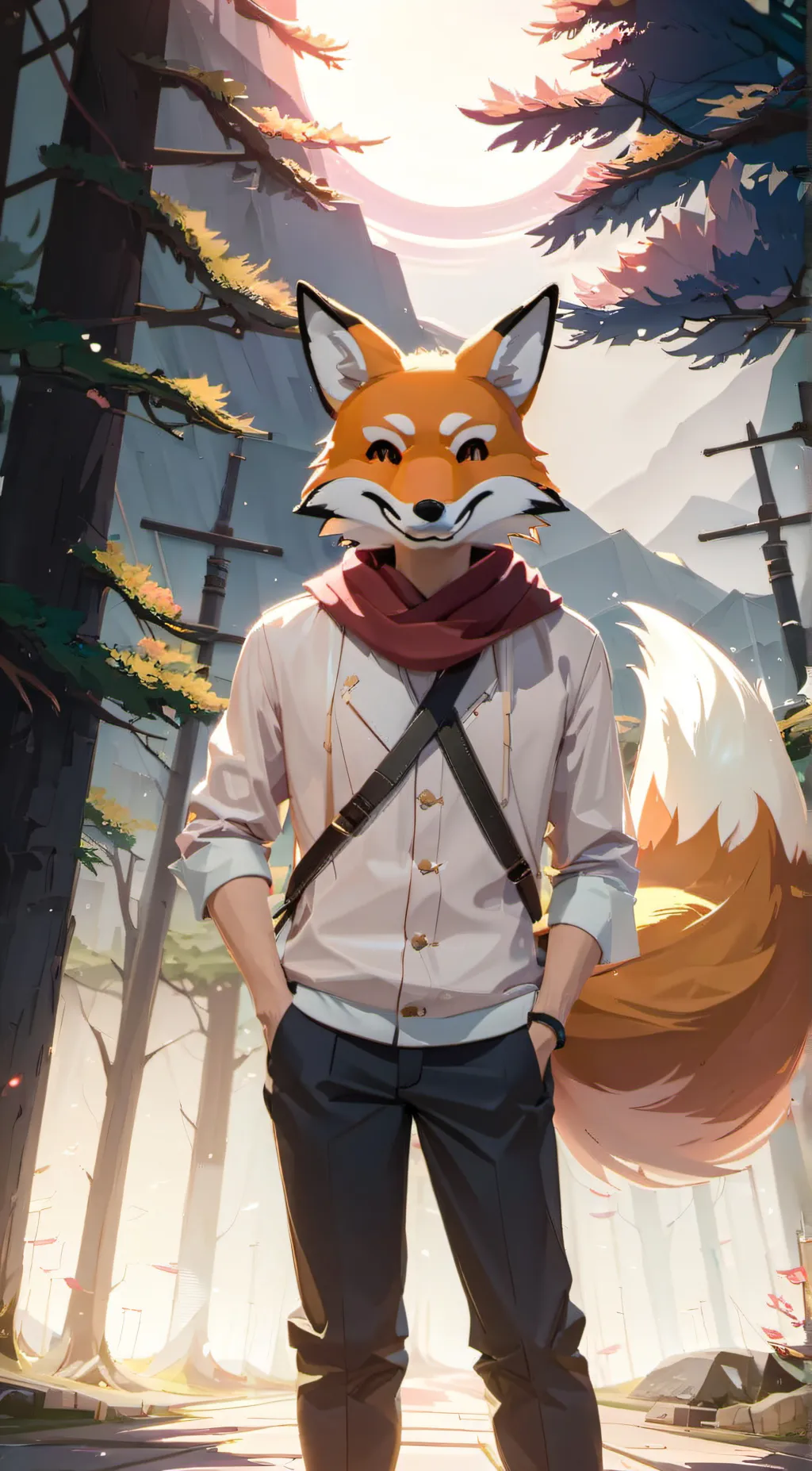 ai character: Max background