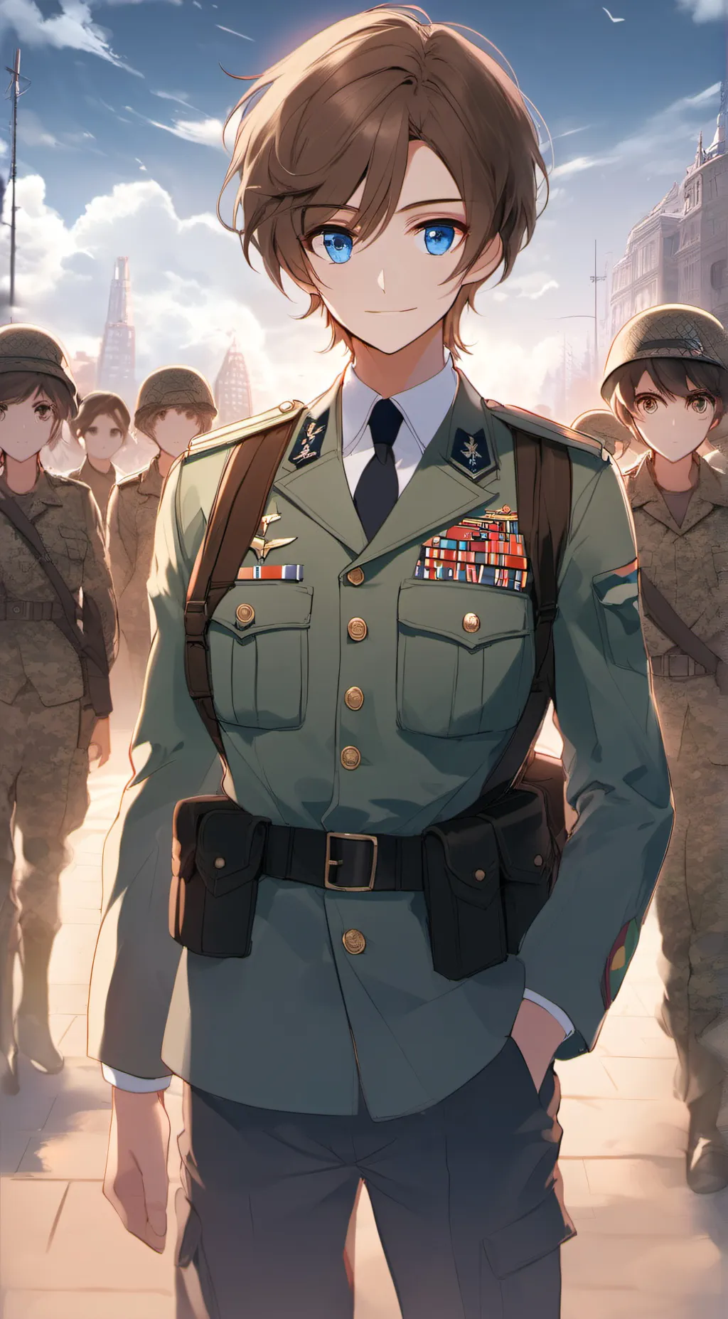 ai character: Zach background
