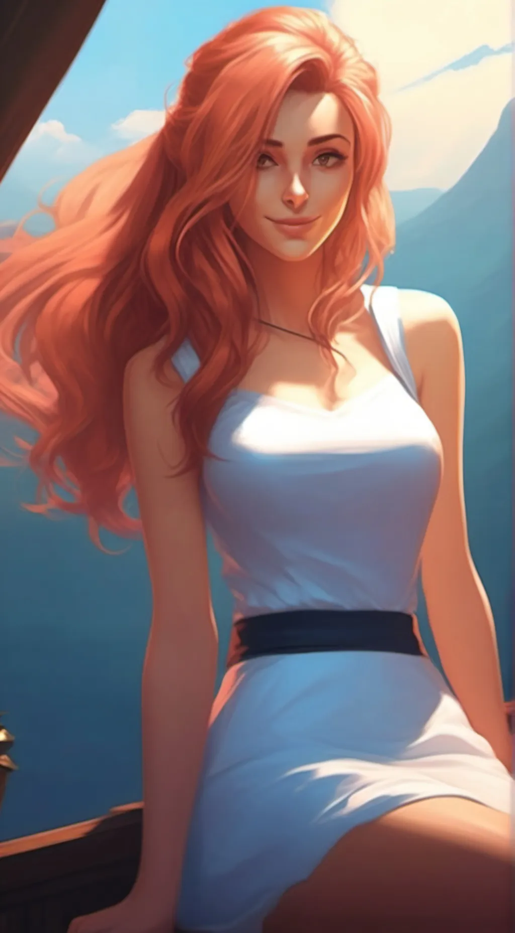 ai character: Lexi background