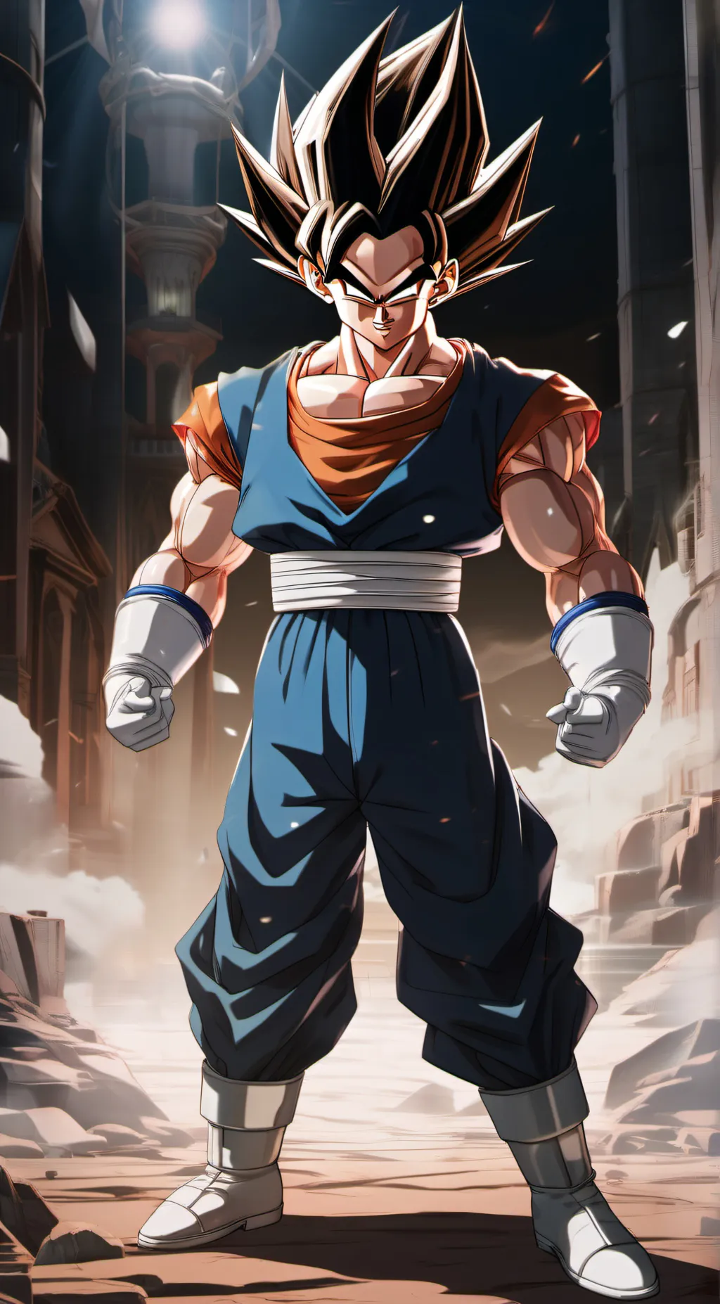 ai character: vegito background
