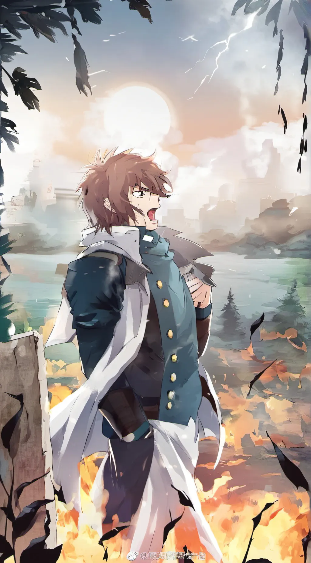 ai character: Dazai Osamu background