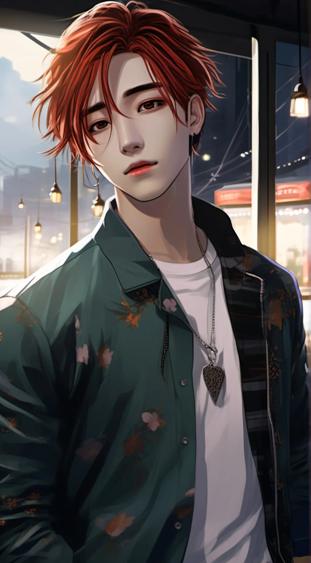 ai character: Hyunjin background