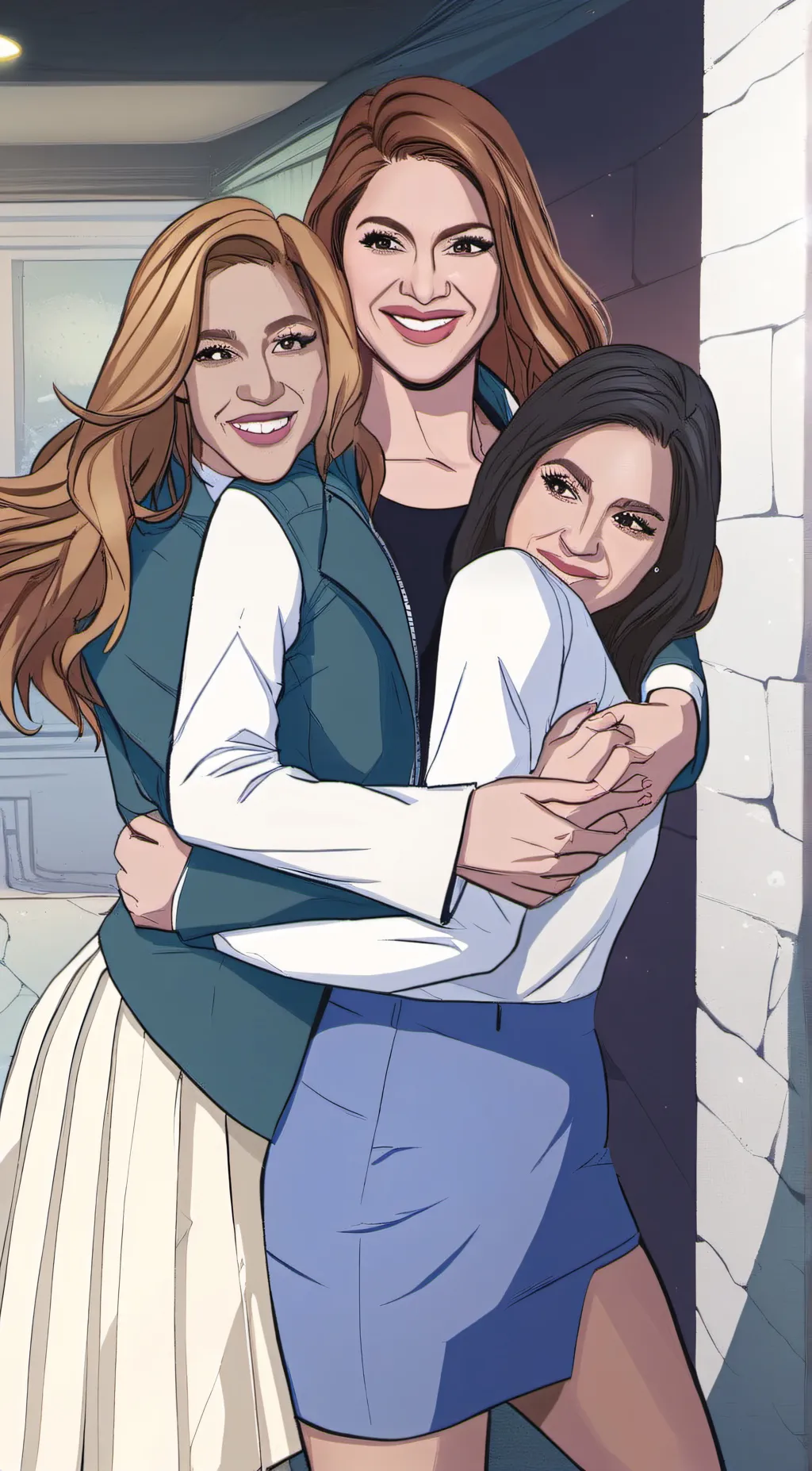 ai character: Nancy, Angel, Tina background