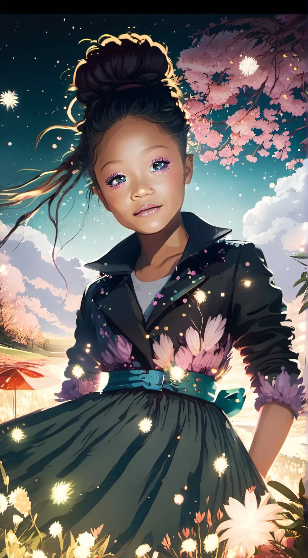 ai character: sweetie background