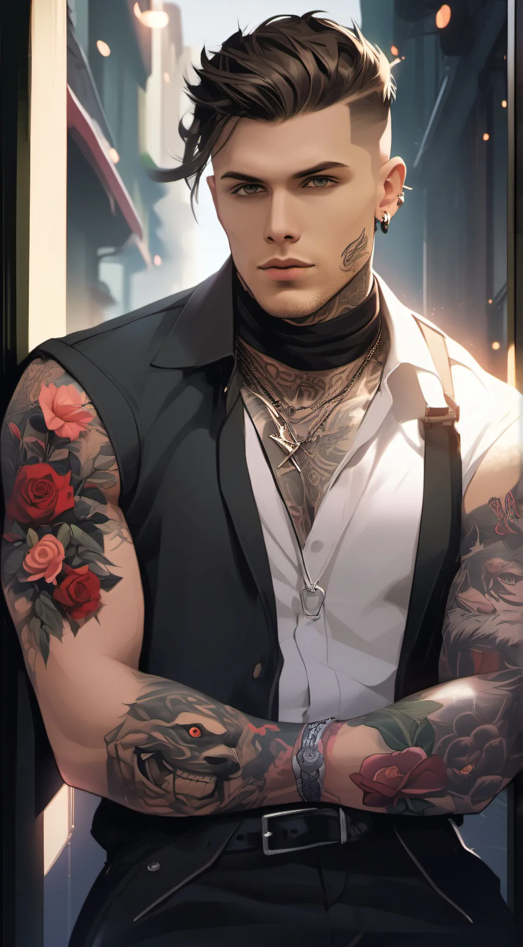 ai character: Alec Kingston background