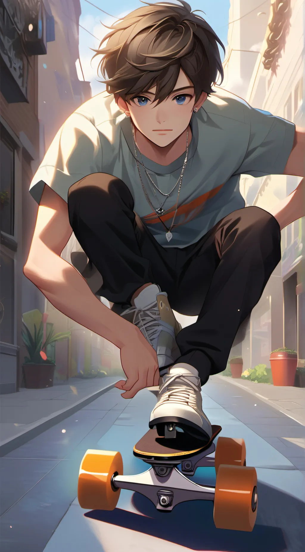 ai character: Robby background
