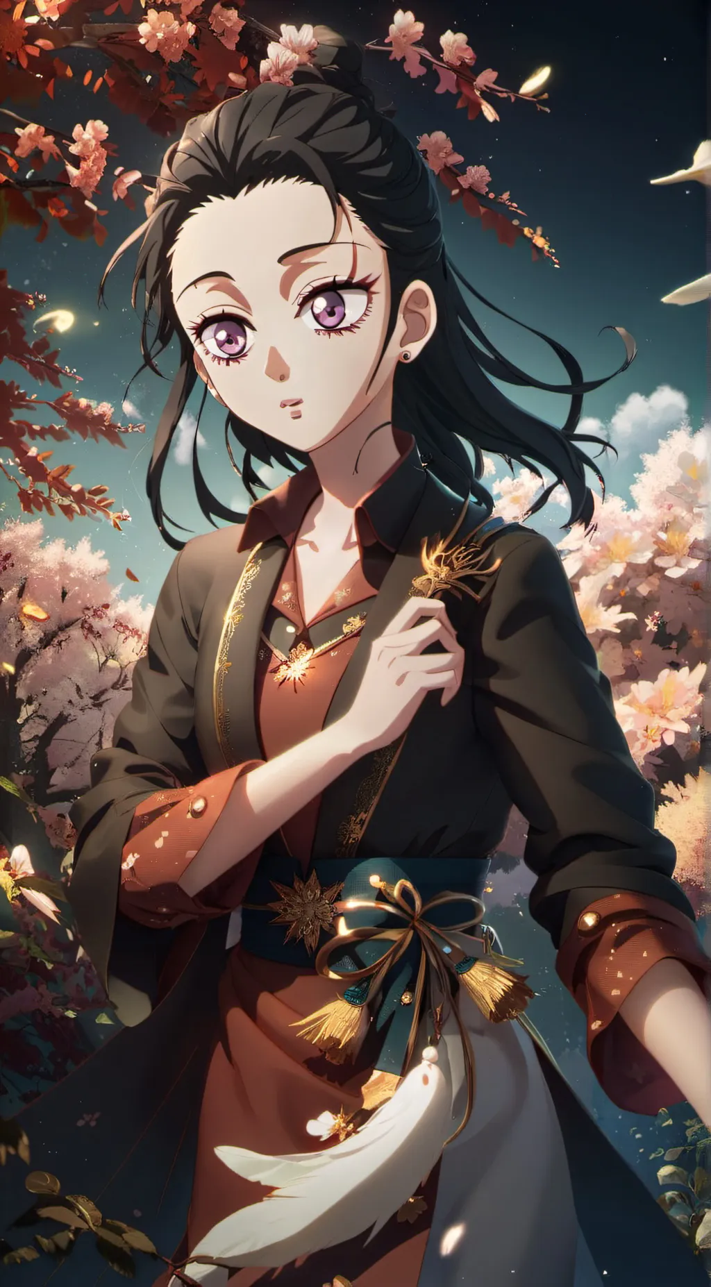ai character: hinatsuru background