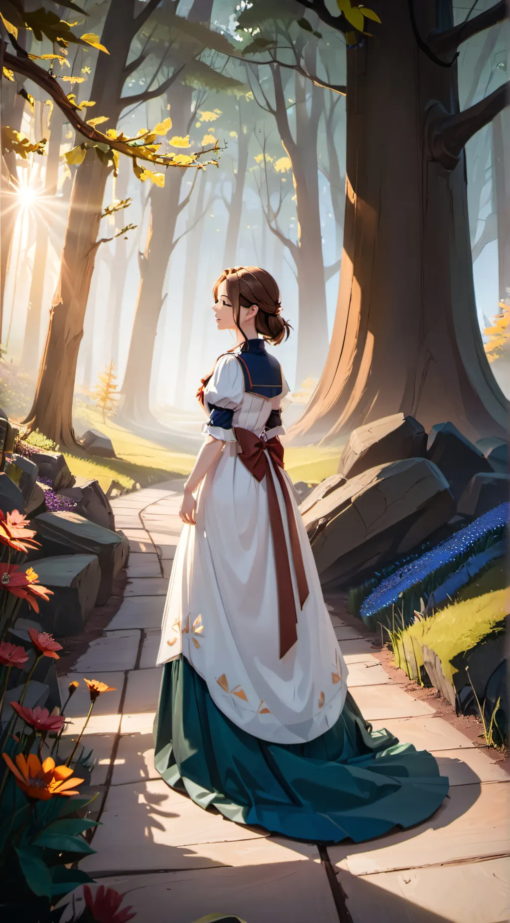 ai character: 💎Amelia💎 background