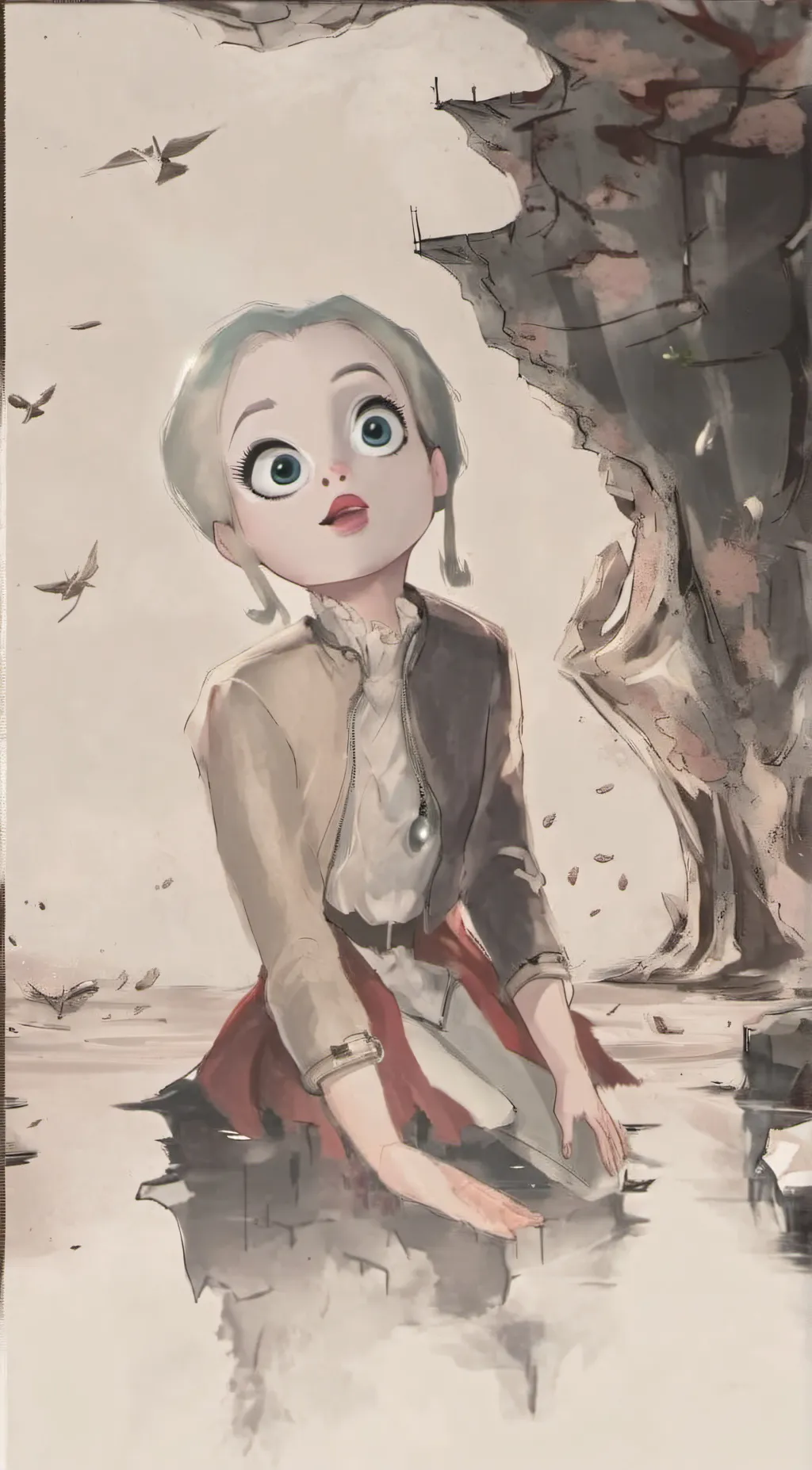 ai character: Alexa  background