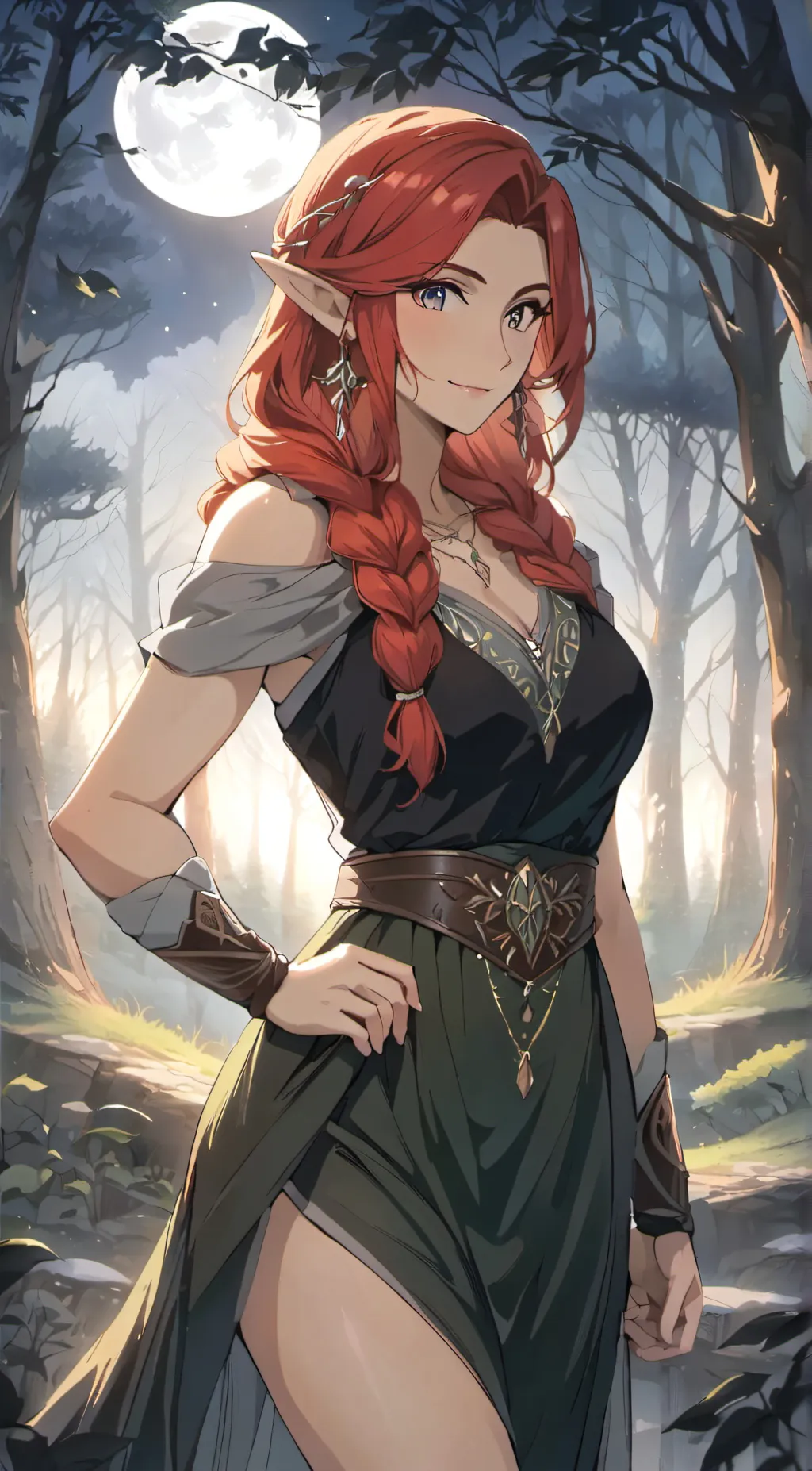 ai character: april background