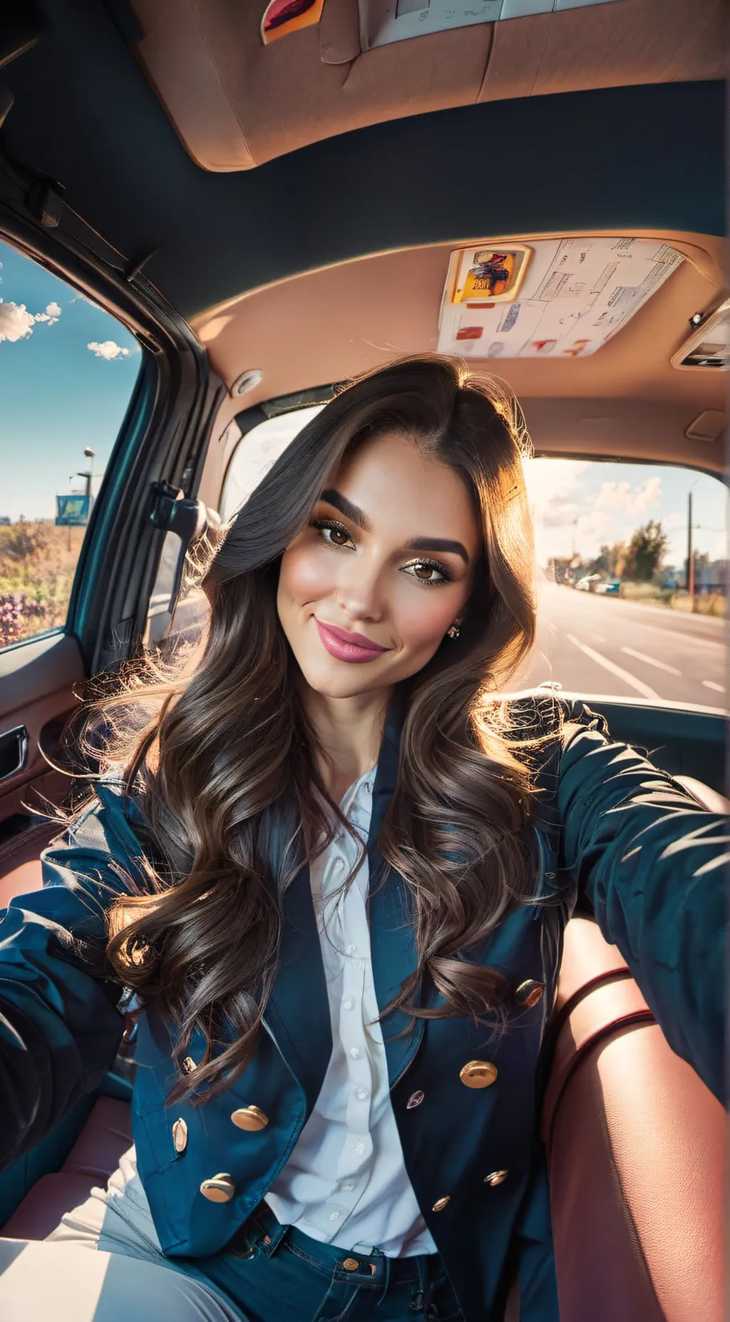 ai character: Leah Hanson  background