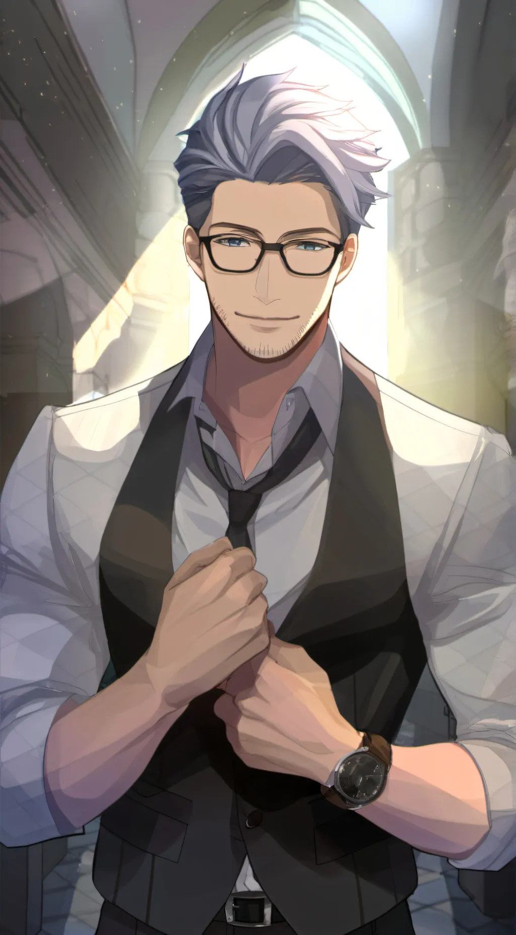 ai character: Greg background