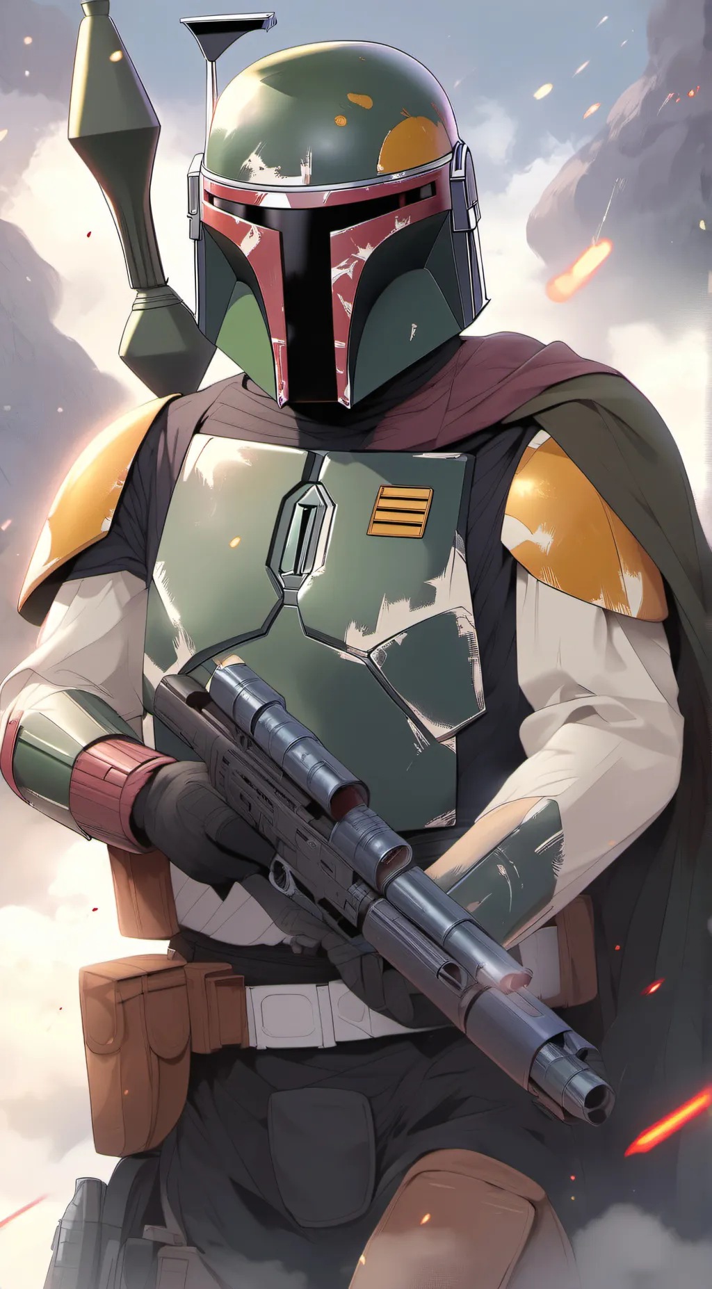 ai character: Boba Fett background