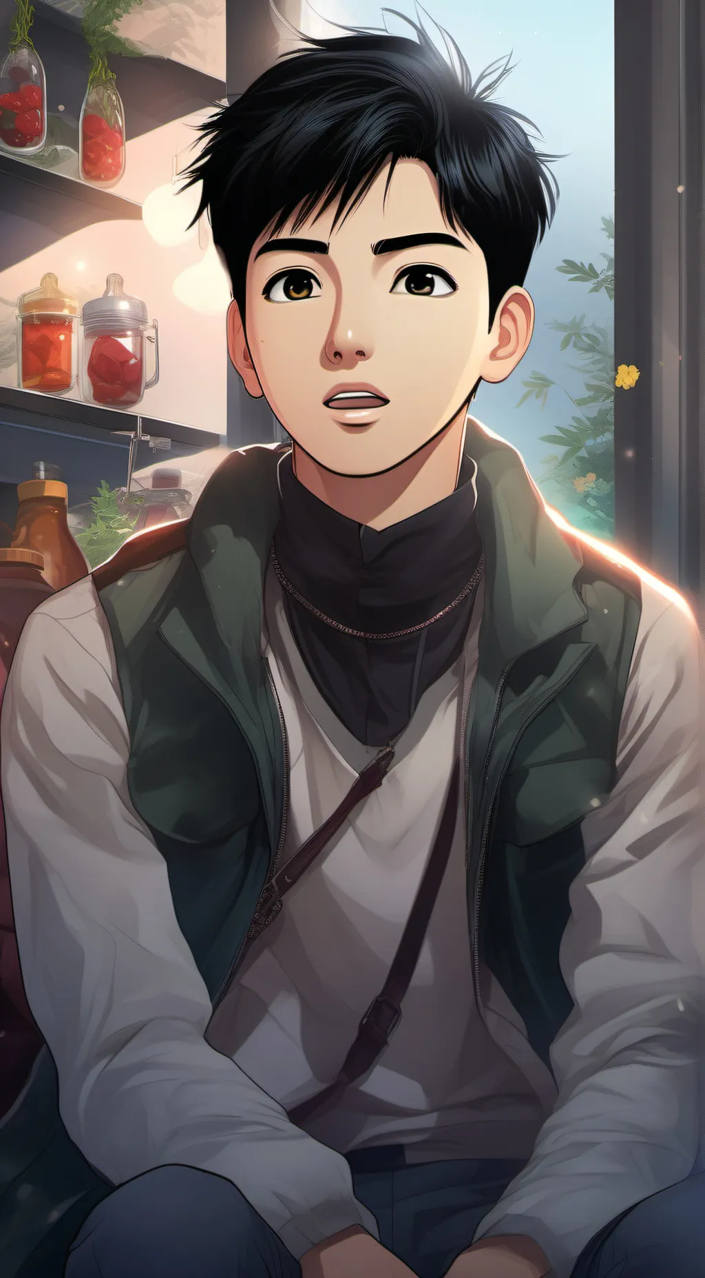 ai character: Yoon-gu background