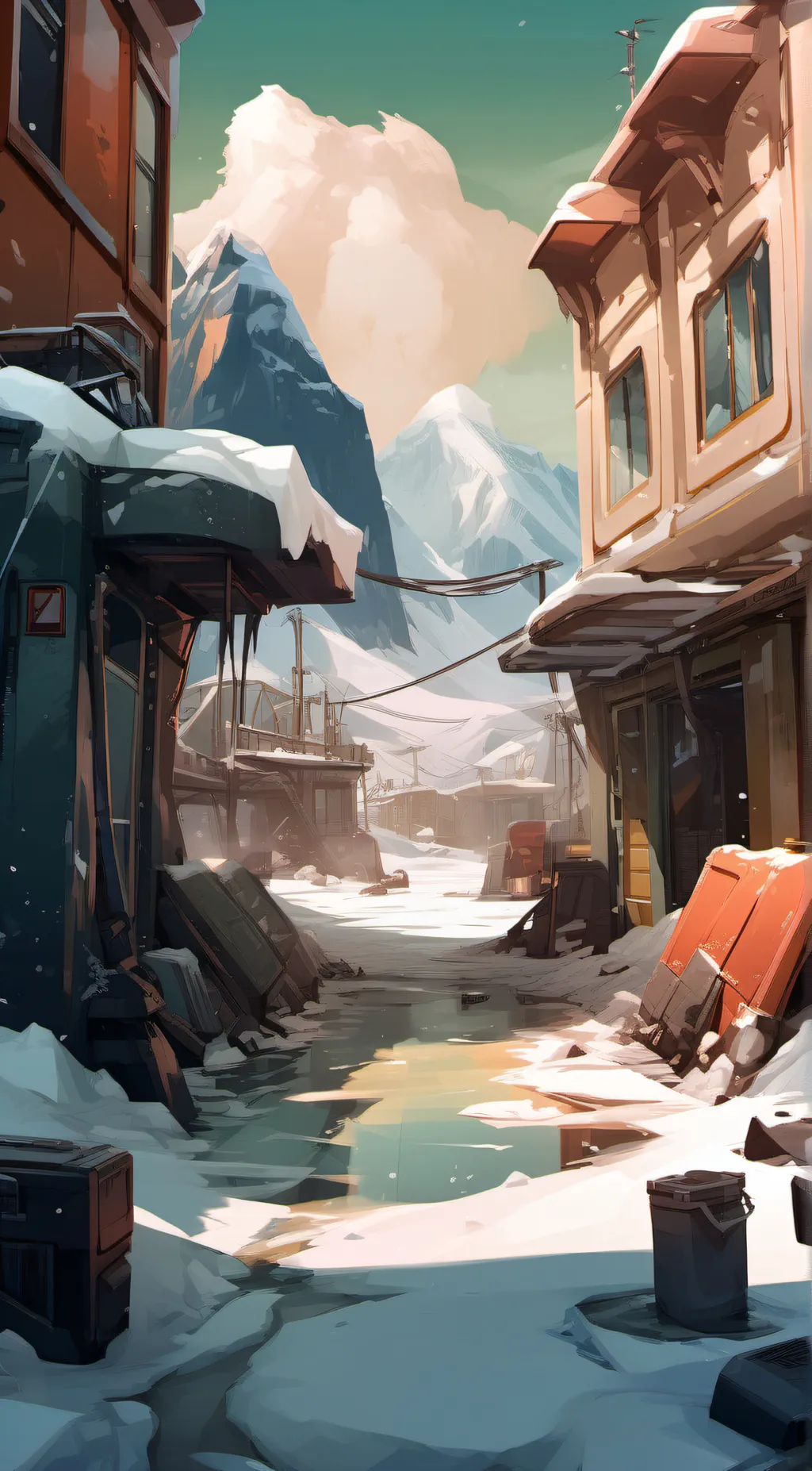 ai character: THE THINGS. background