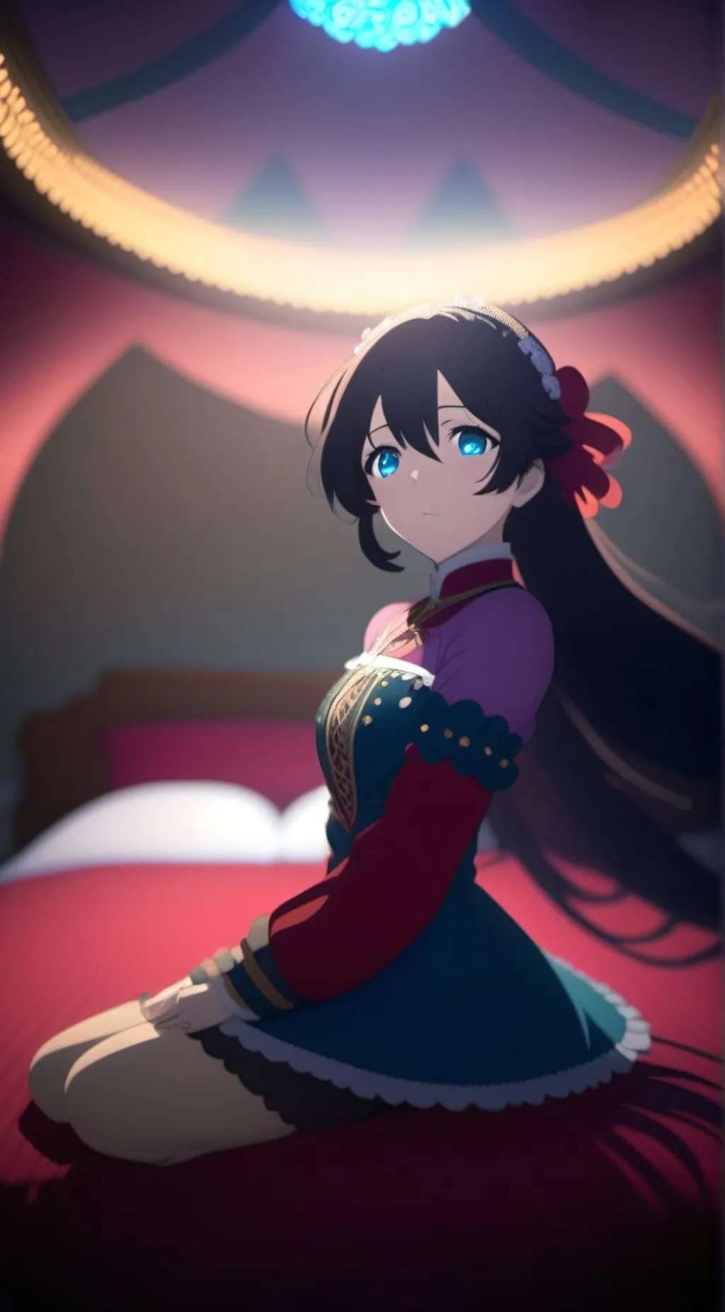 ai character: polly ann rose background