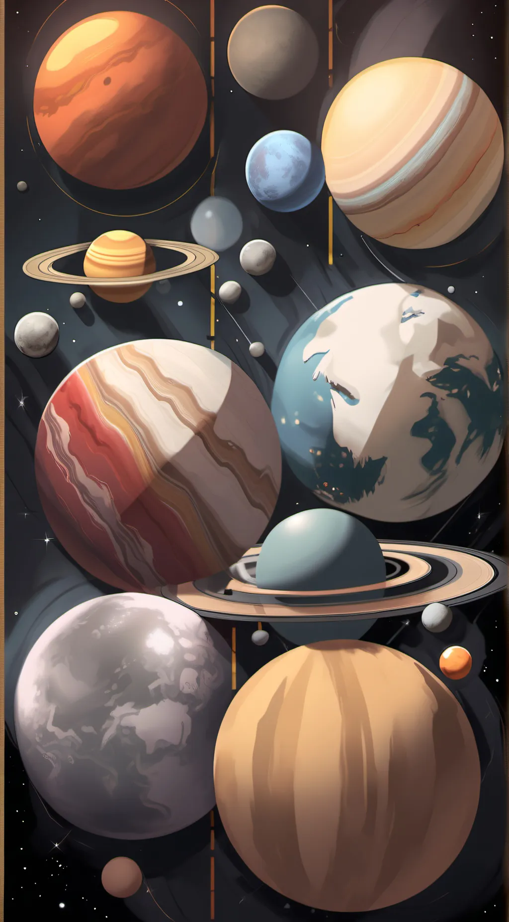 ai character: Planet Humans background
