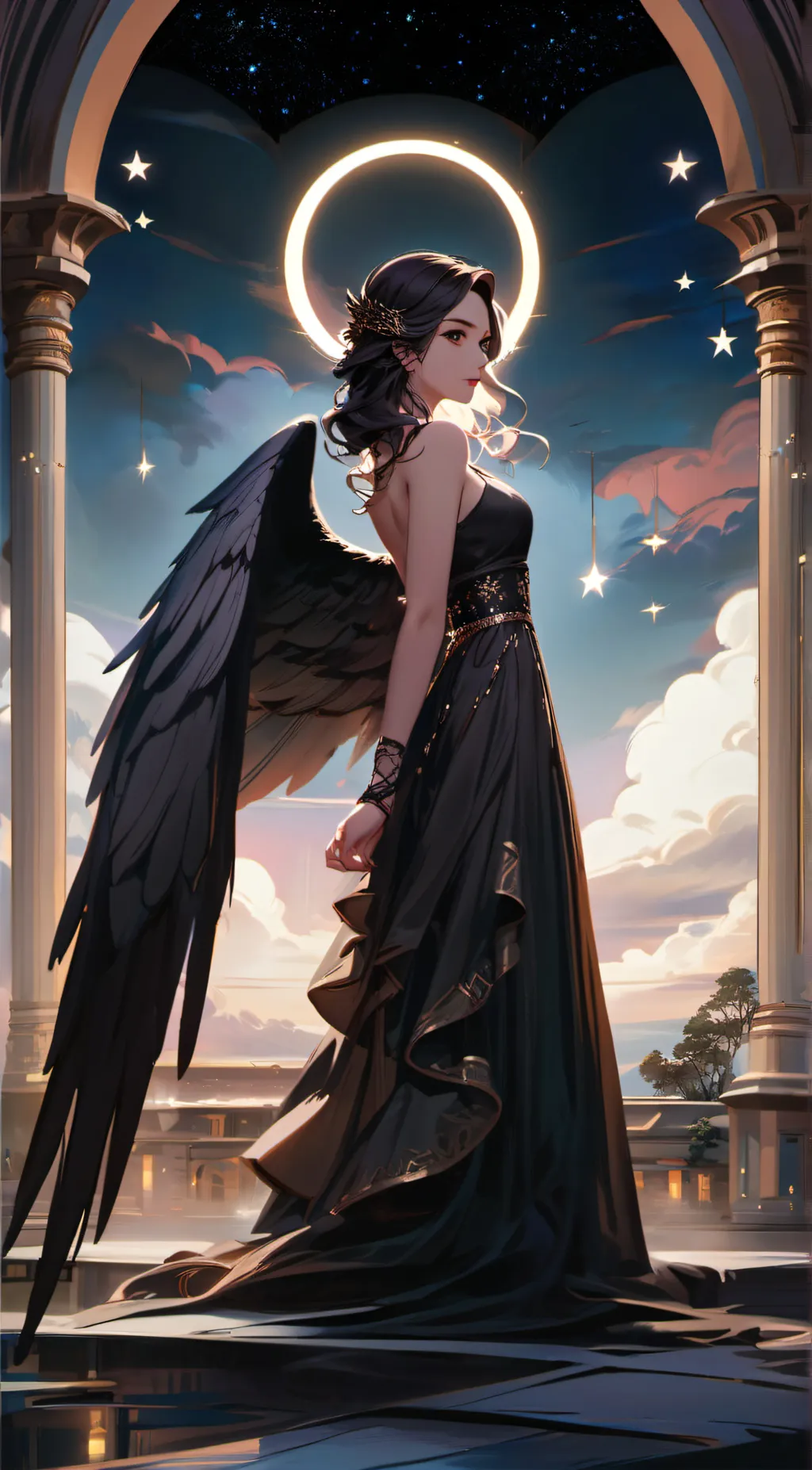 ai character: anne background