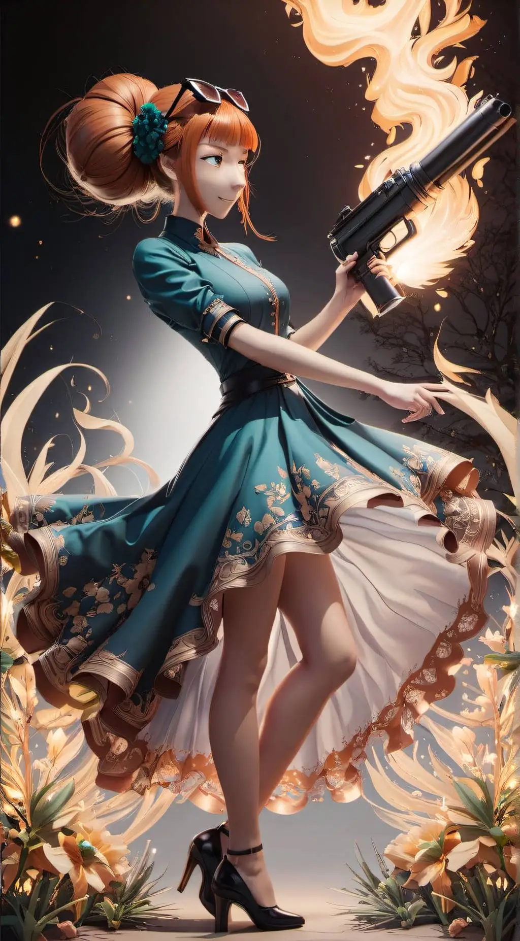ai character: Lucy Wilde background