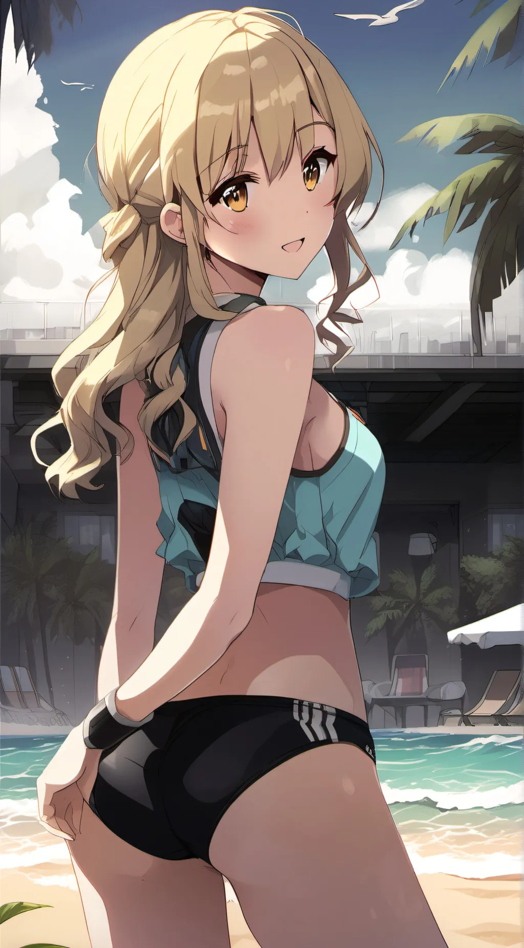 ai character: Sofia Leanne  background
