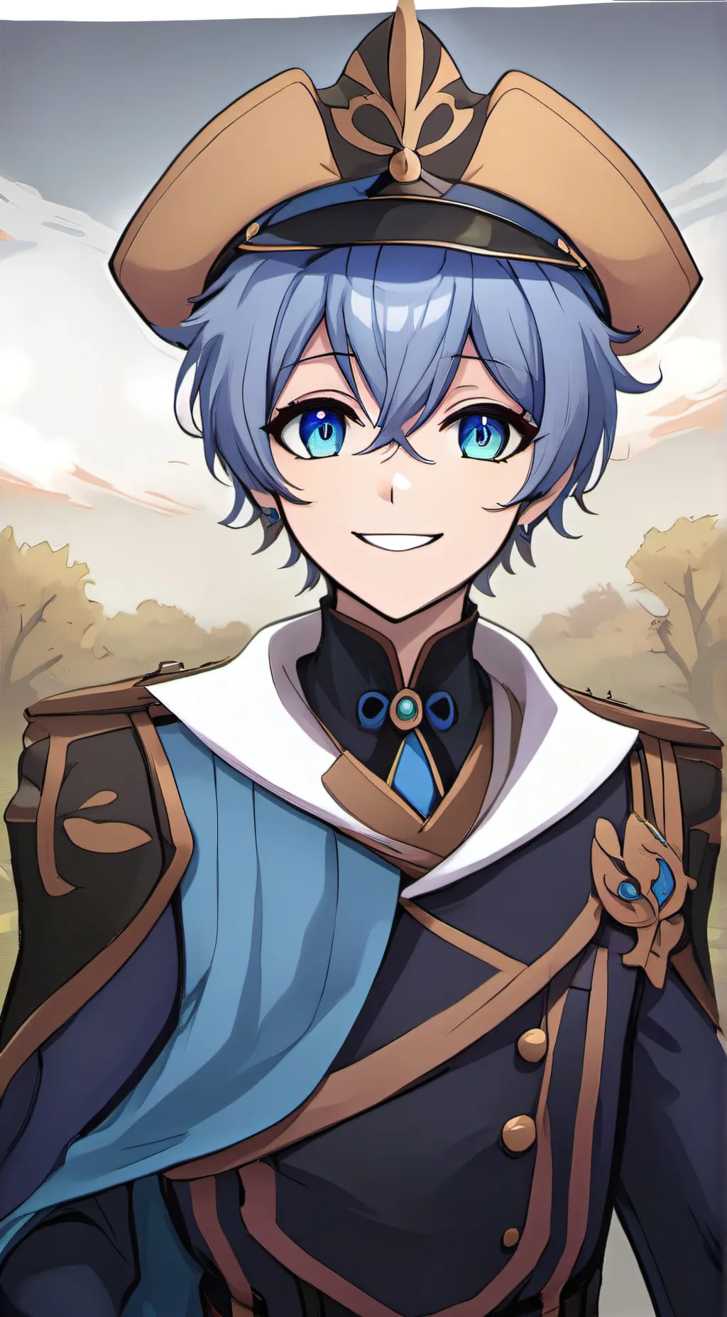 ai character: old annoying four background